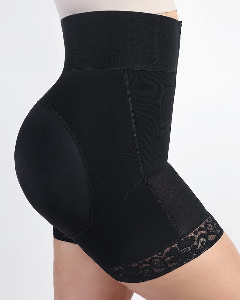 Sculpting High-Waisted Shaper Shorts