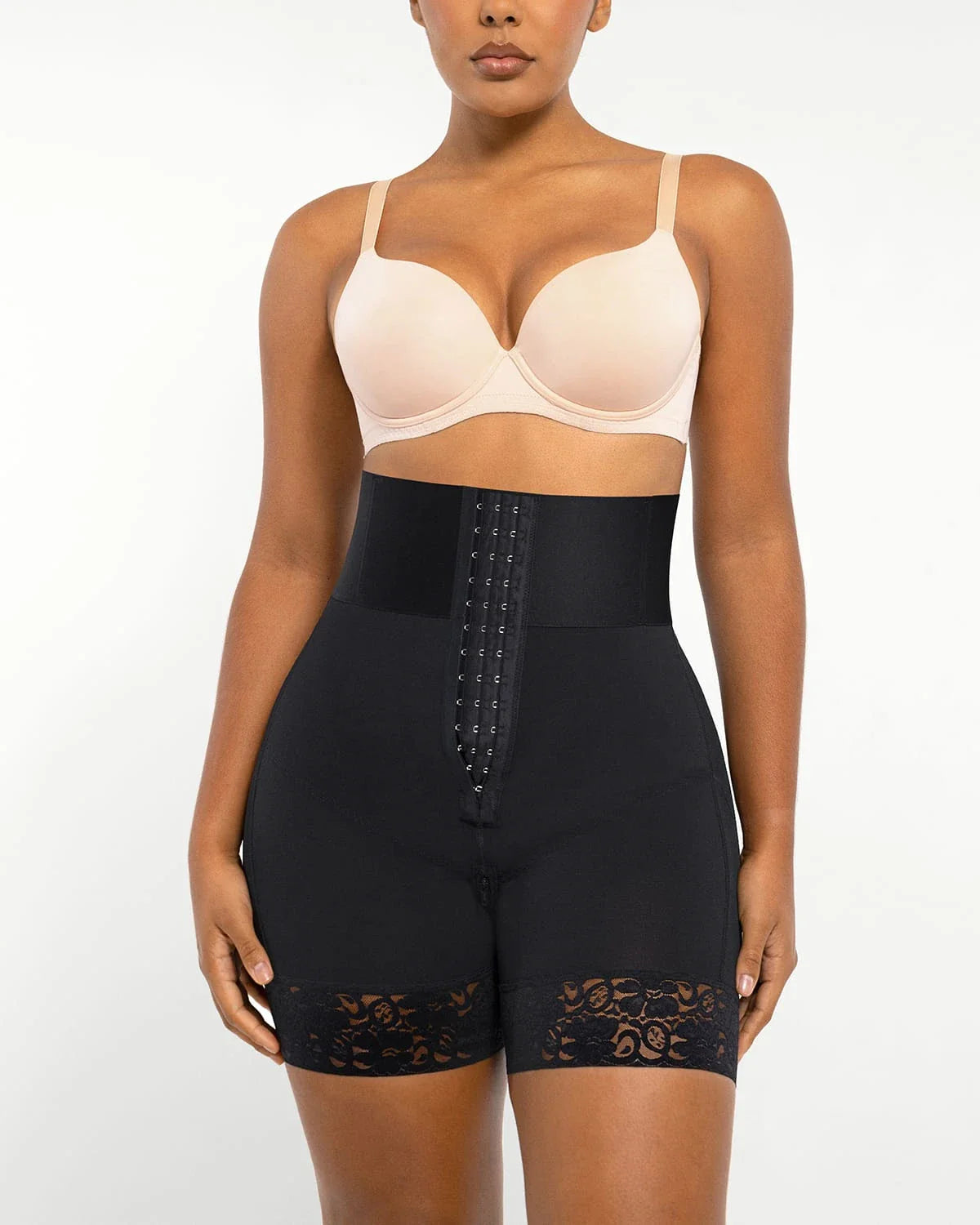 Sculpting High-Waisted Shaper Shorts
