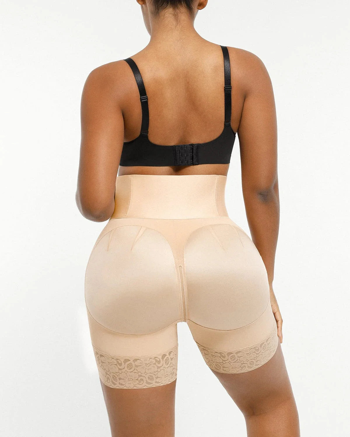 Sculpting High-Waisted Shaper Shorts