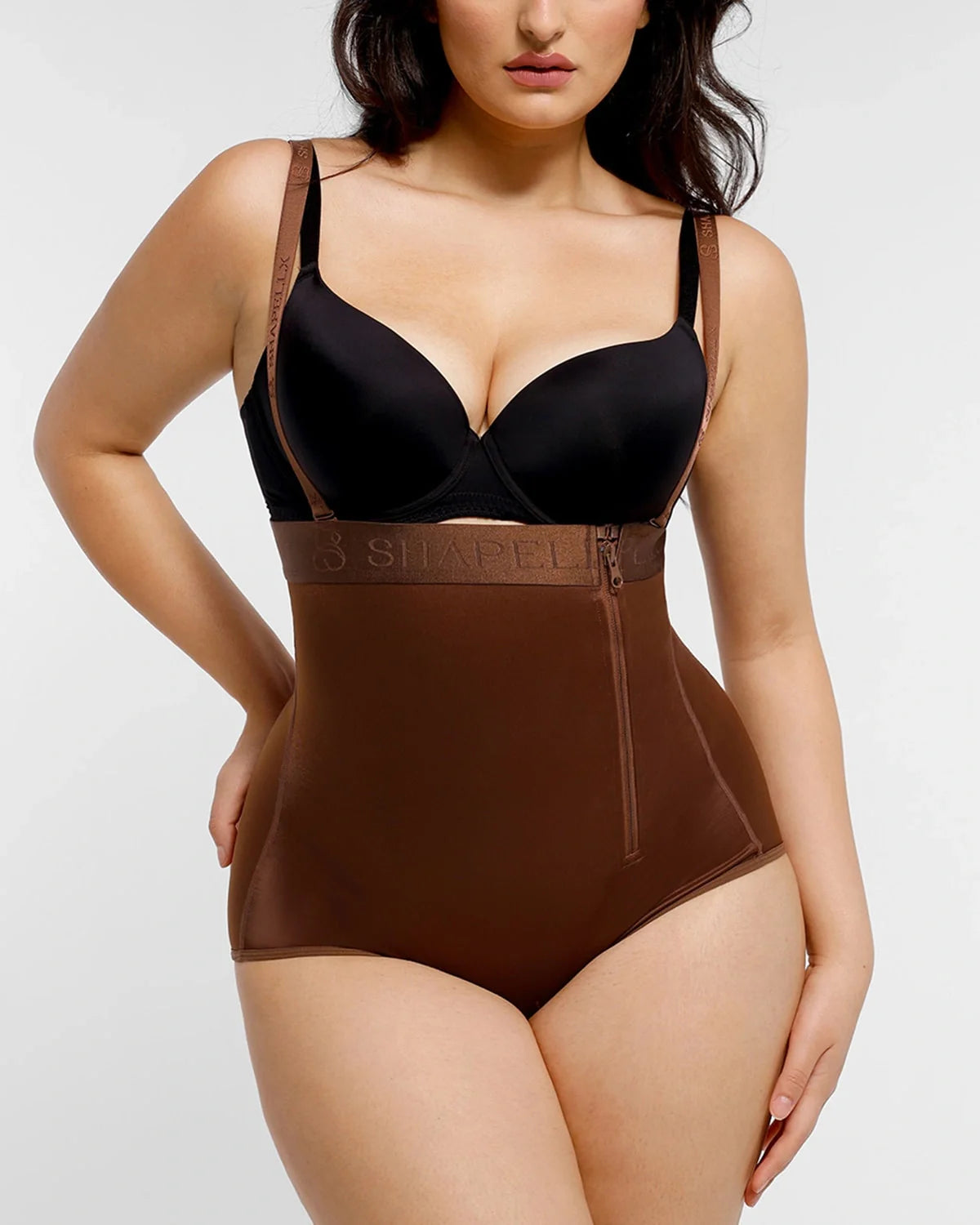 Silk High-Waisted Shapewear for Smoothing