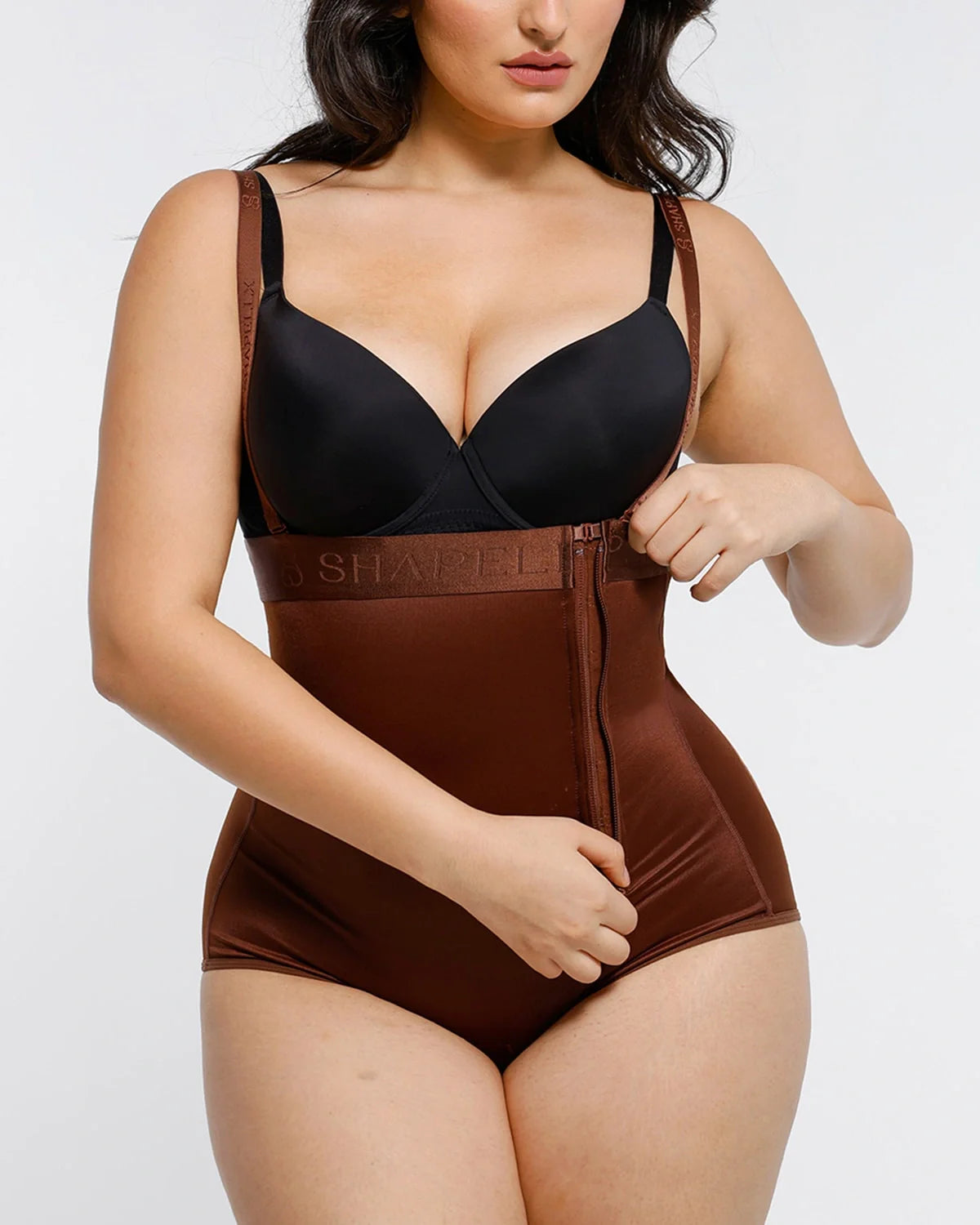 Silk High-Waisted Shapewear for Smoothing