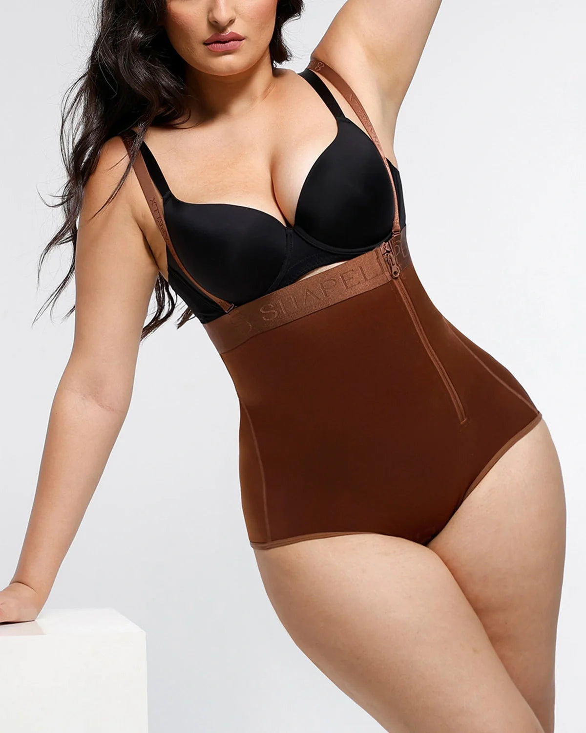 Silk High-Waisted Shapewear for Smoothing