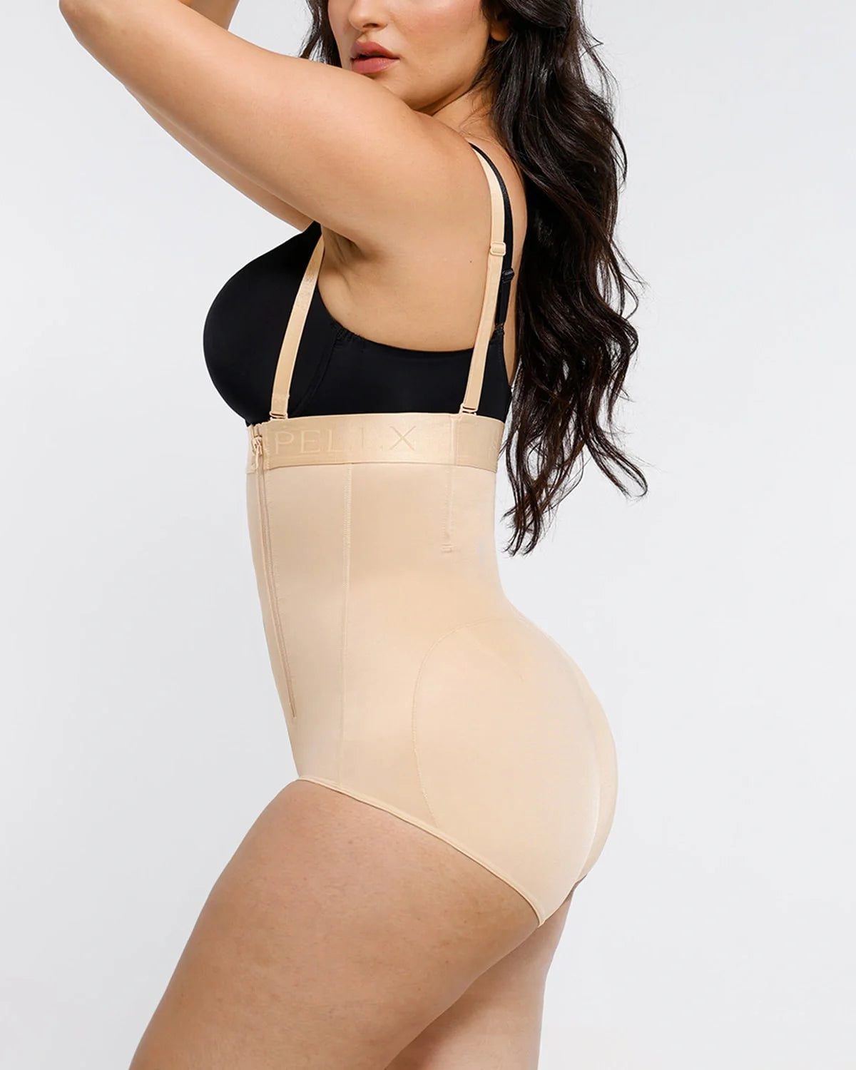 Silk High-Waisted Shapewear for Smoothing
