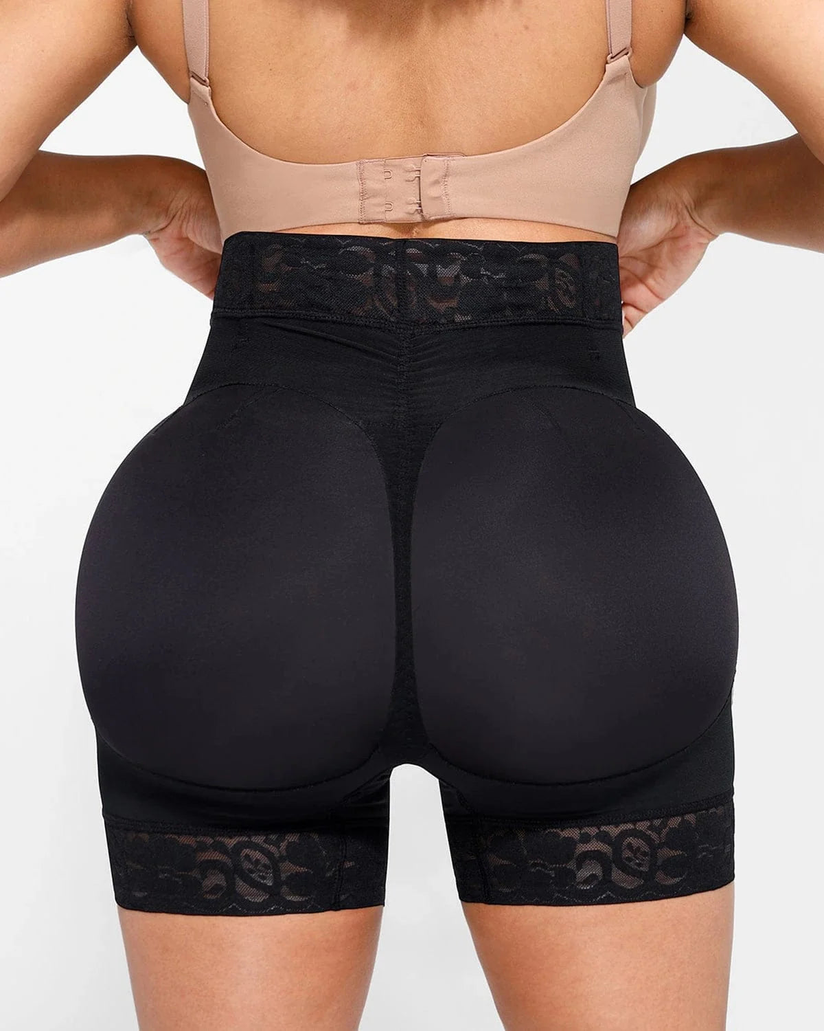 Butt-Lifting Lace Shaper Shorts