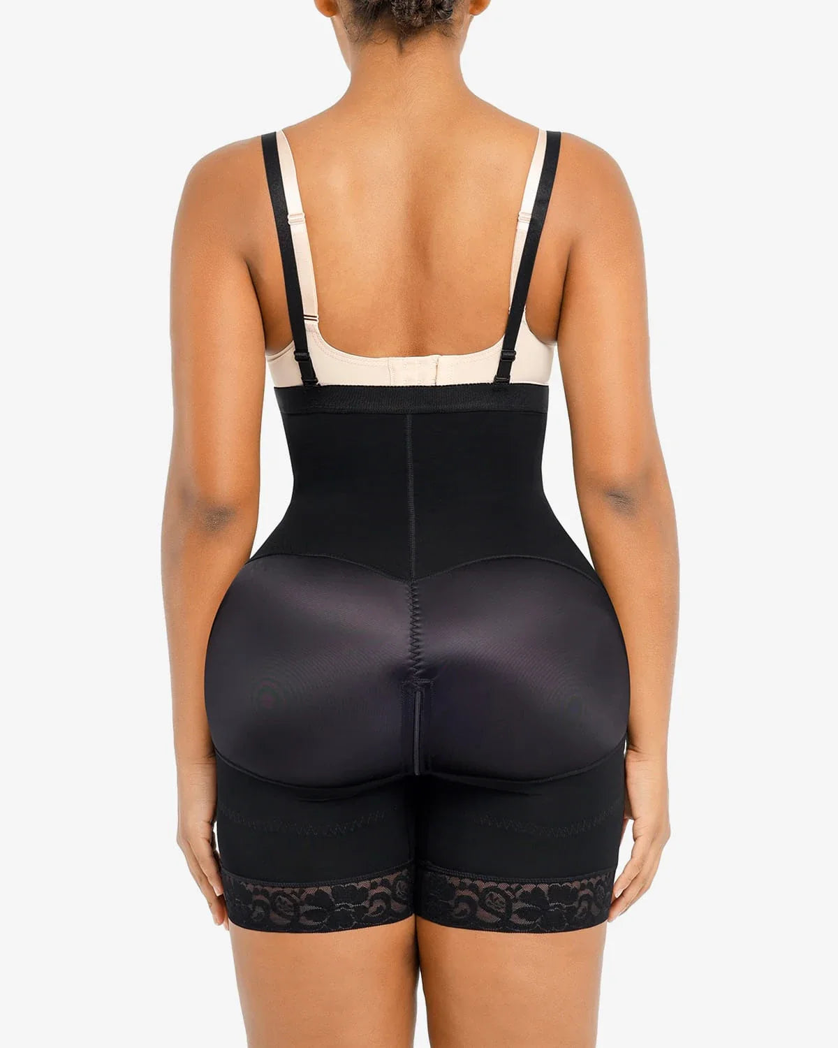 High-Waist Tummy Control Compression Mid Thigh Short