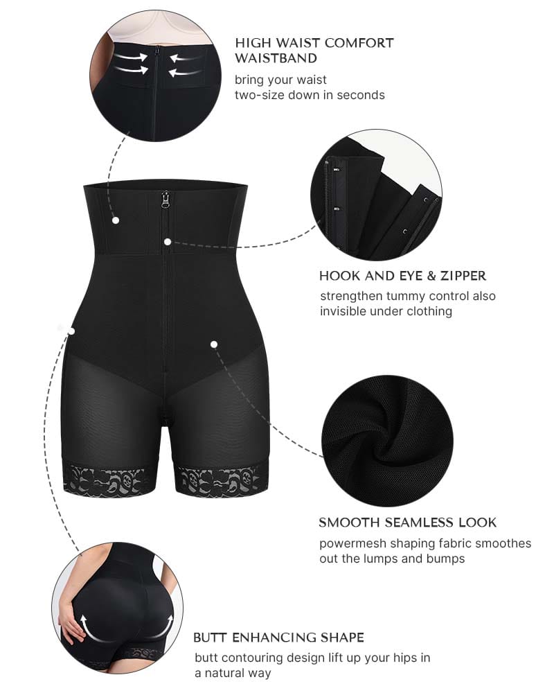 High-Rise Tummy Control Sculpting Shorts