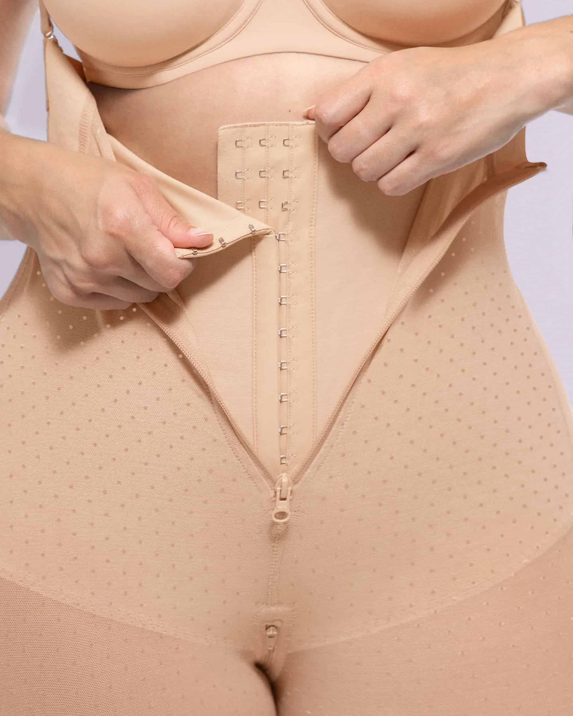 High-Waist Tummy Control Polka Dot Shaper Shorts