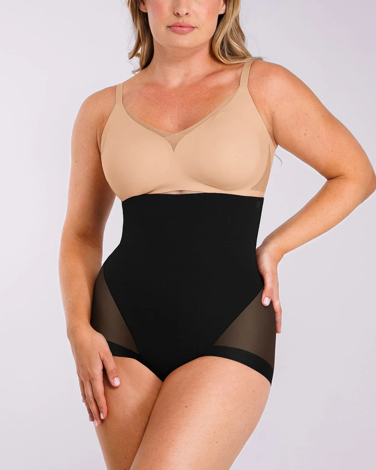 High-Waist Tummy Control Smoothing Briefs