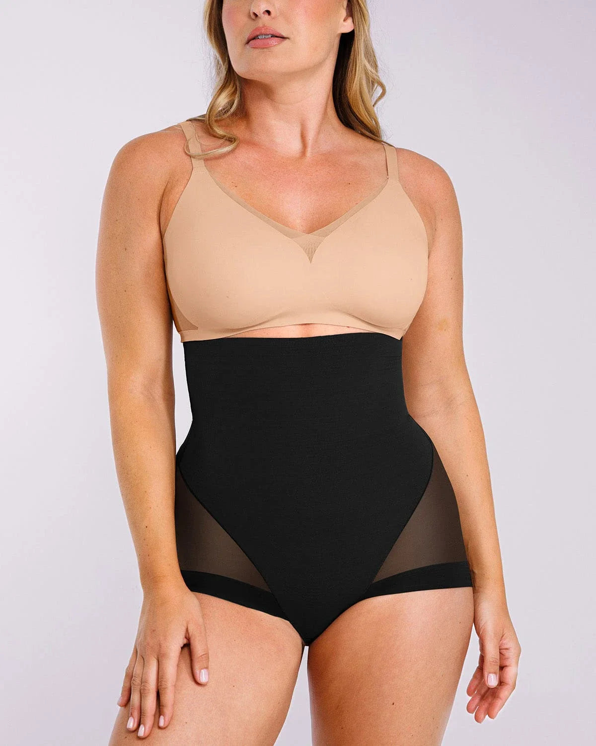High-Waist Tummy Control Smoothing Briefs