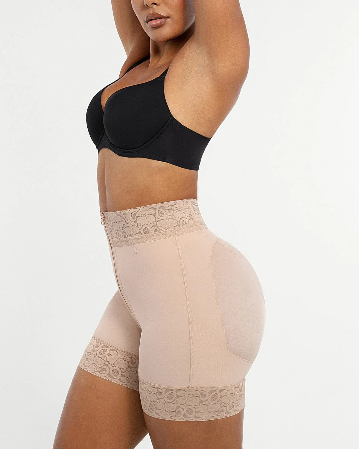 Mid-Rise Butt-Lifting Shaper Shorts