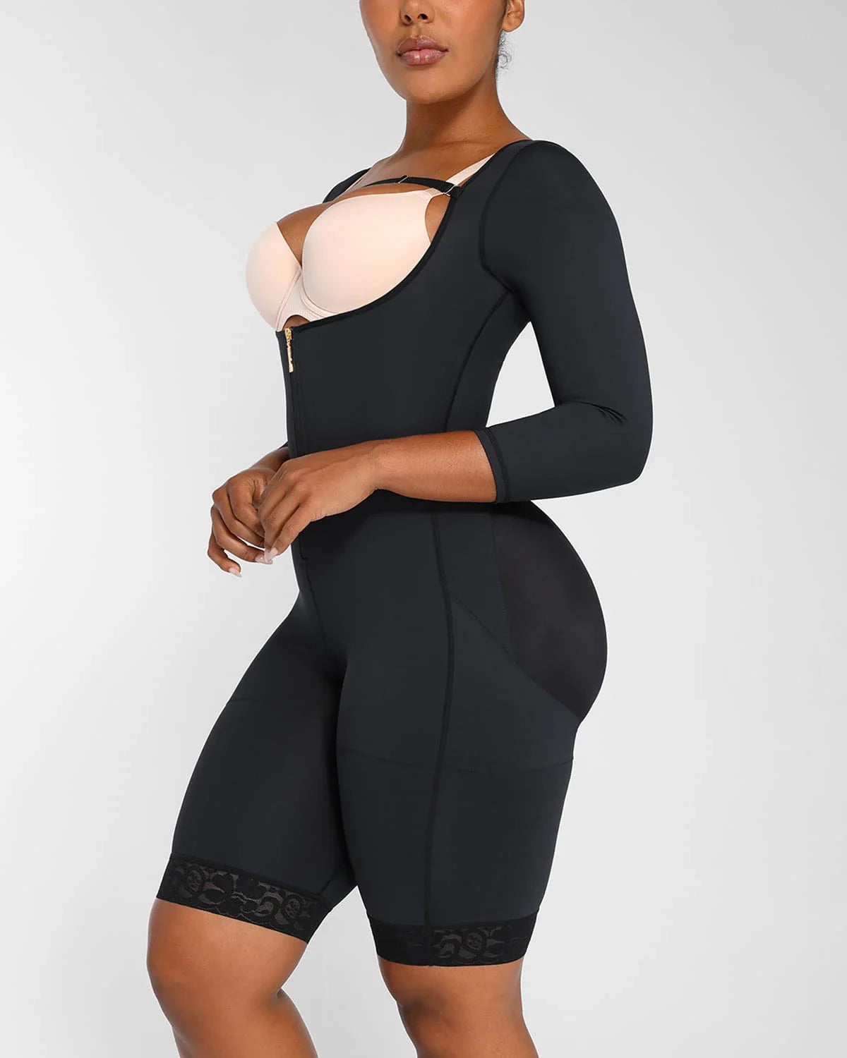 Sculpting Open Bust Bodysuit