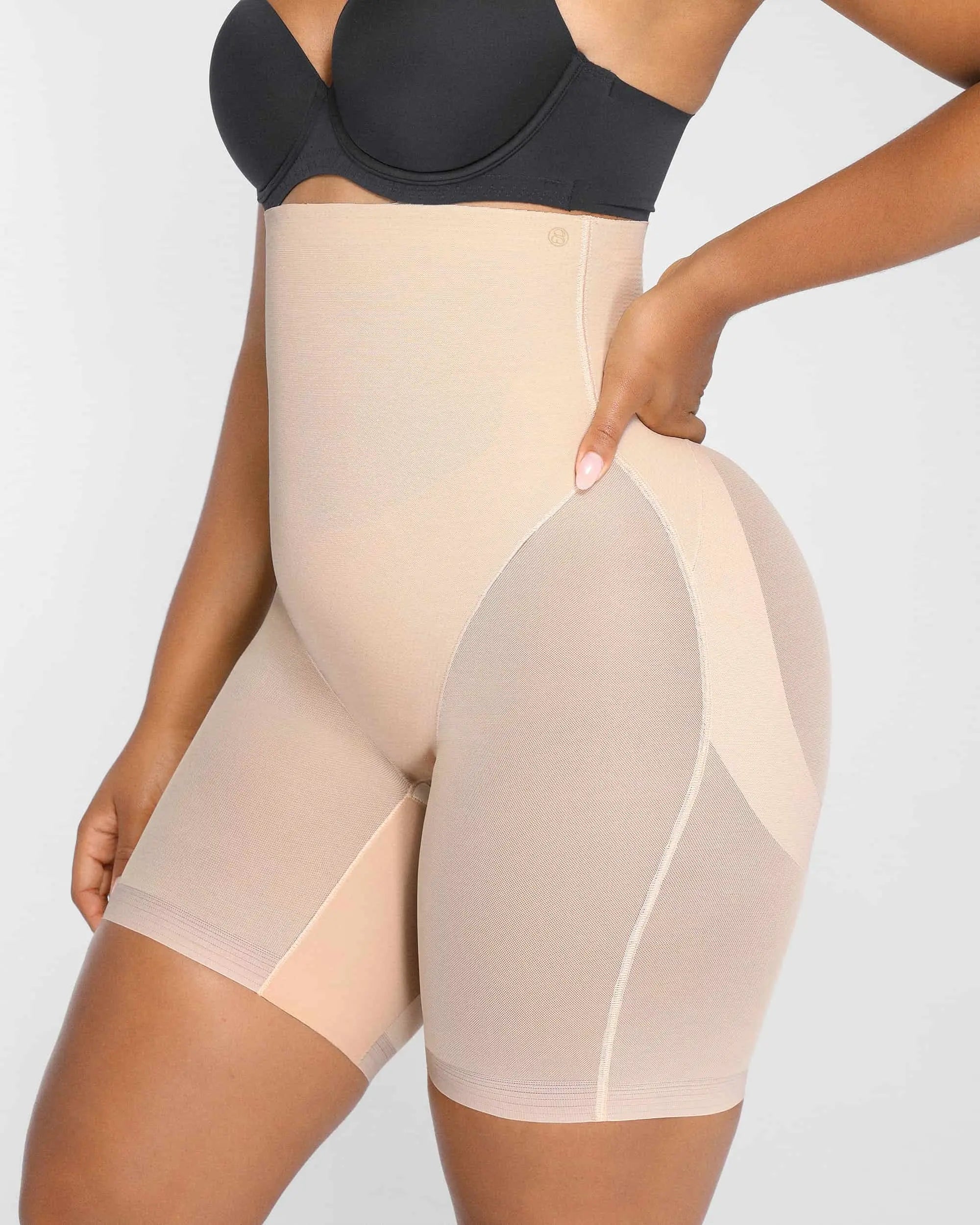 Butt-Lifting Mid Thigh Shaper Shorts
