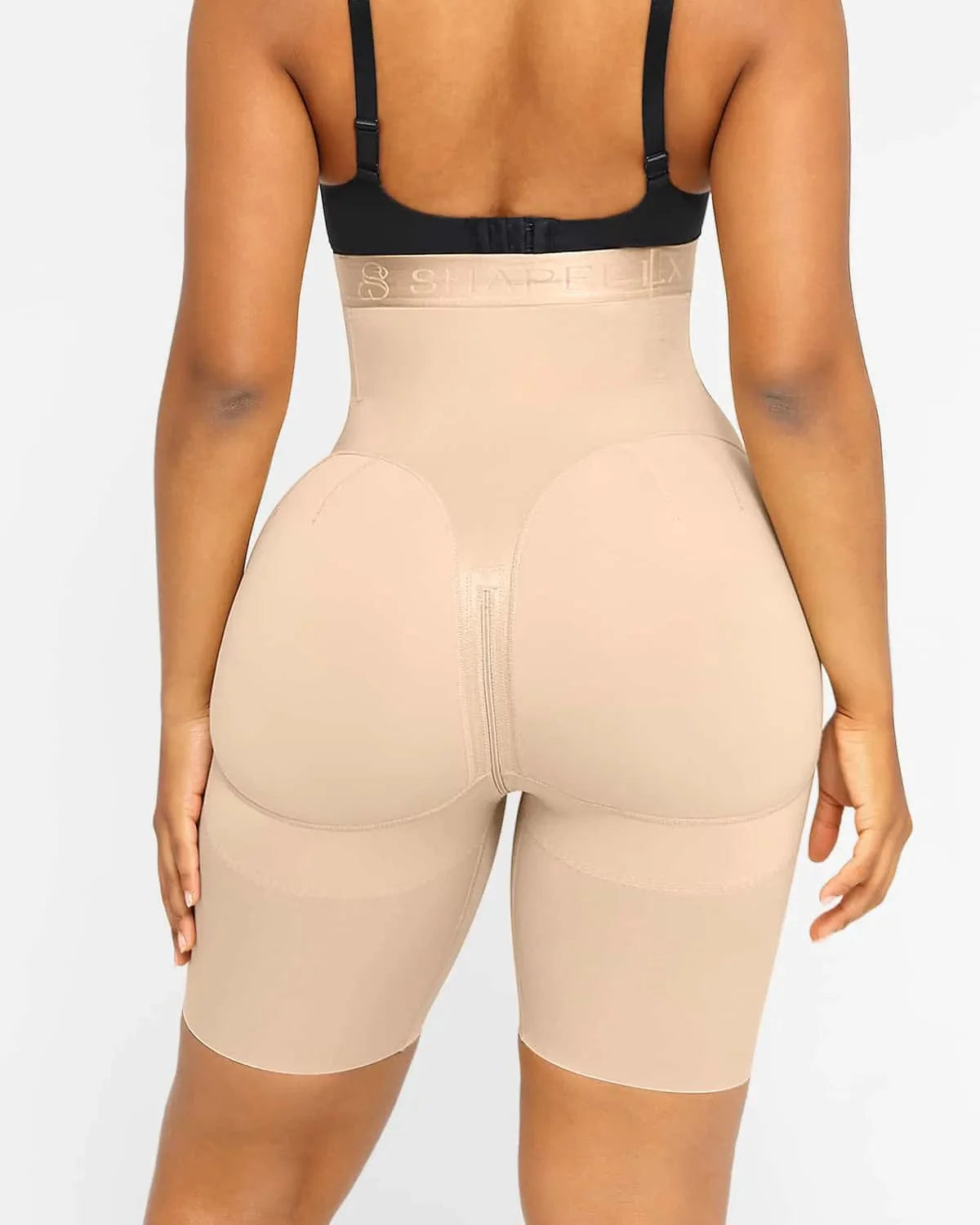 Butt-Lifting High-Waisted Shaper Shorts
