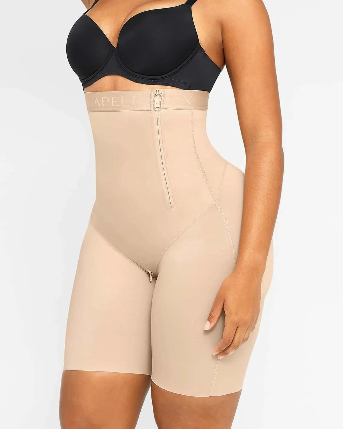 Butt-Lifting High-Waisted Shaper Shorts