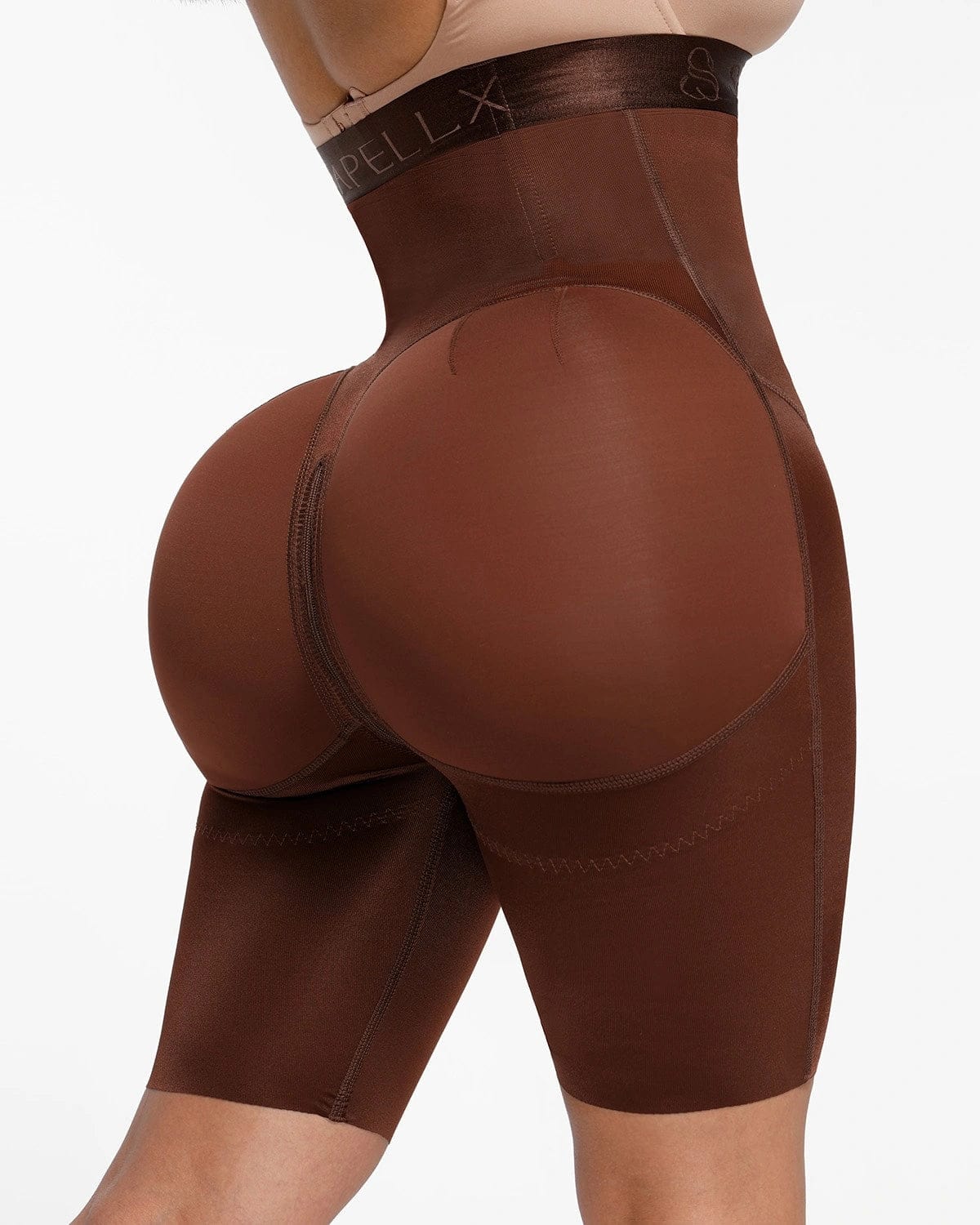 Butt-Lifting High-Waisted Shaper Shorts