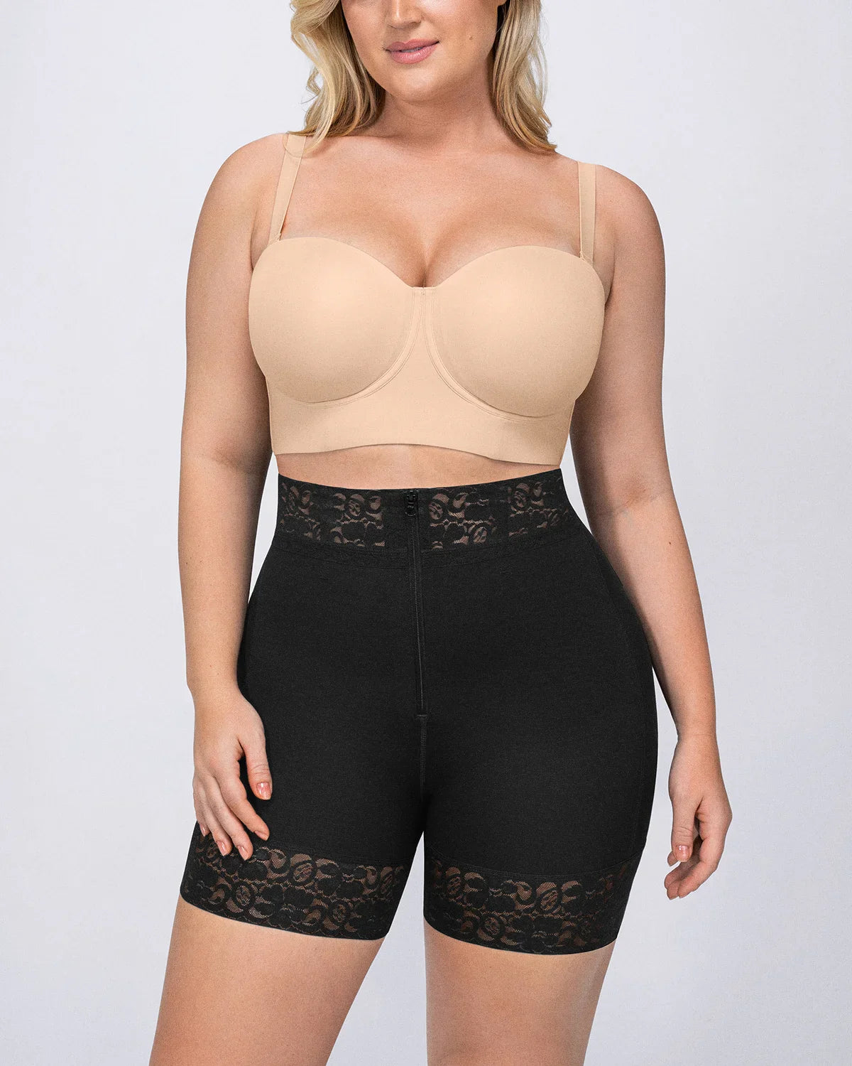 Mid-Rise Butt-Lifting Shaper Shorts