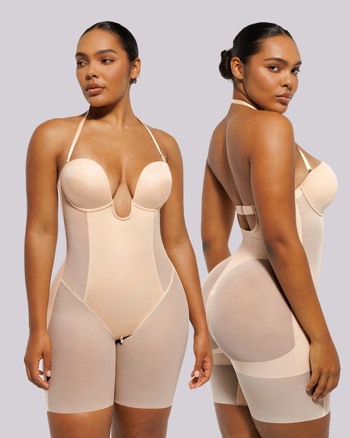Deep Plunge Sculpting Bodysuit
