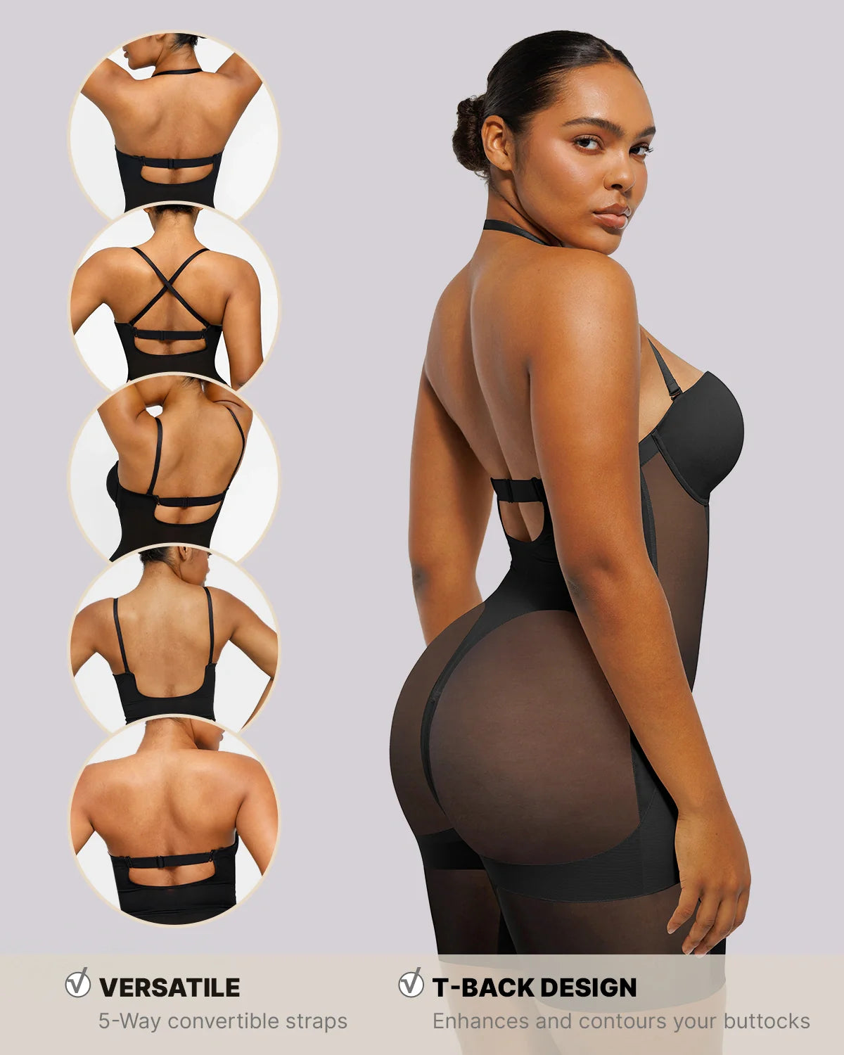 Deep Plunge Sculpting Bodysuit