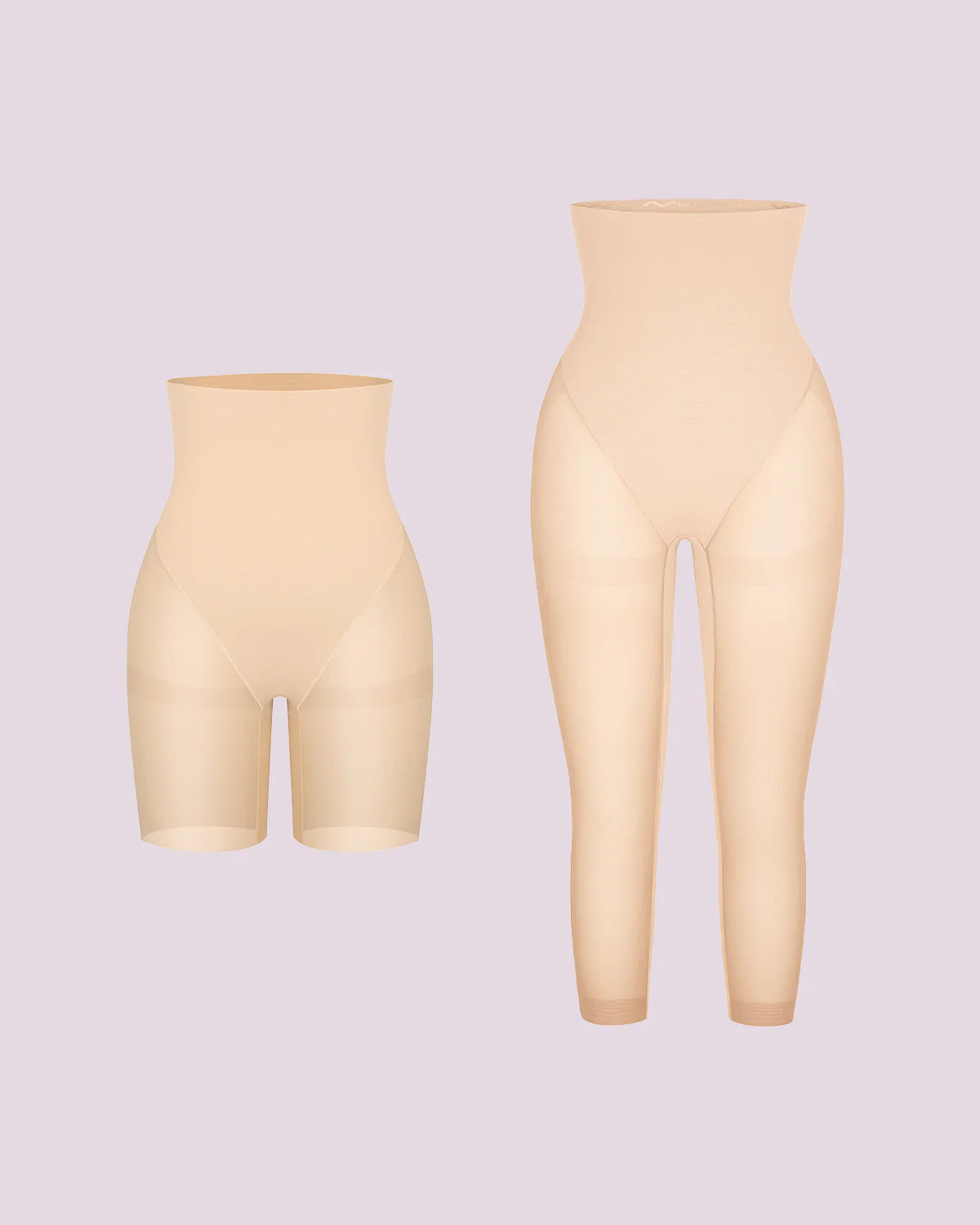 High-Waist Tummy Control Sculpting Shorts
