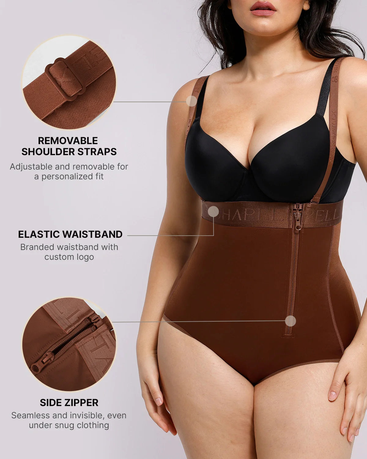 Silk High-Waisted Smoothing Brief