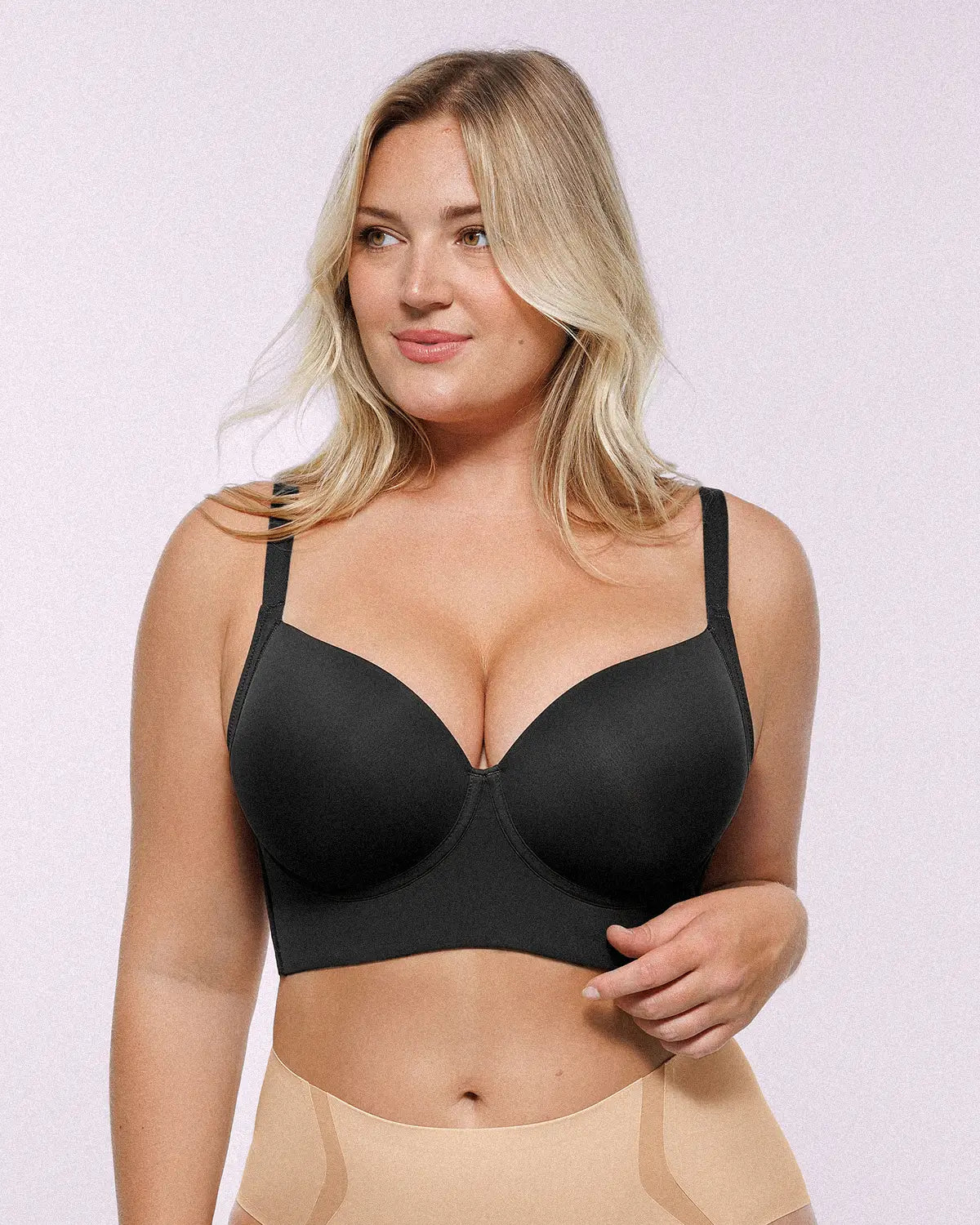 Back Smoothing Underwire Push-Up Bra