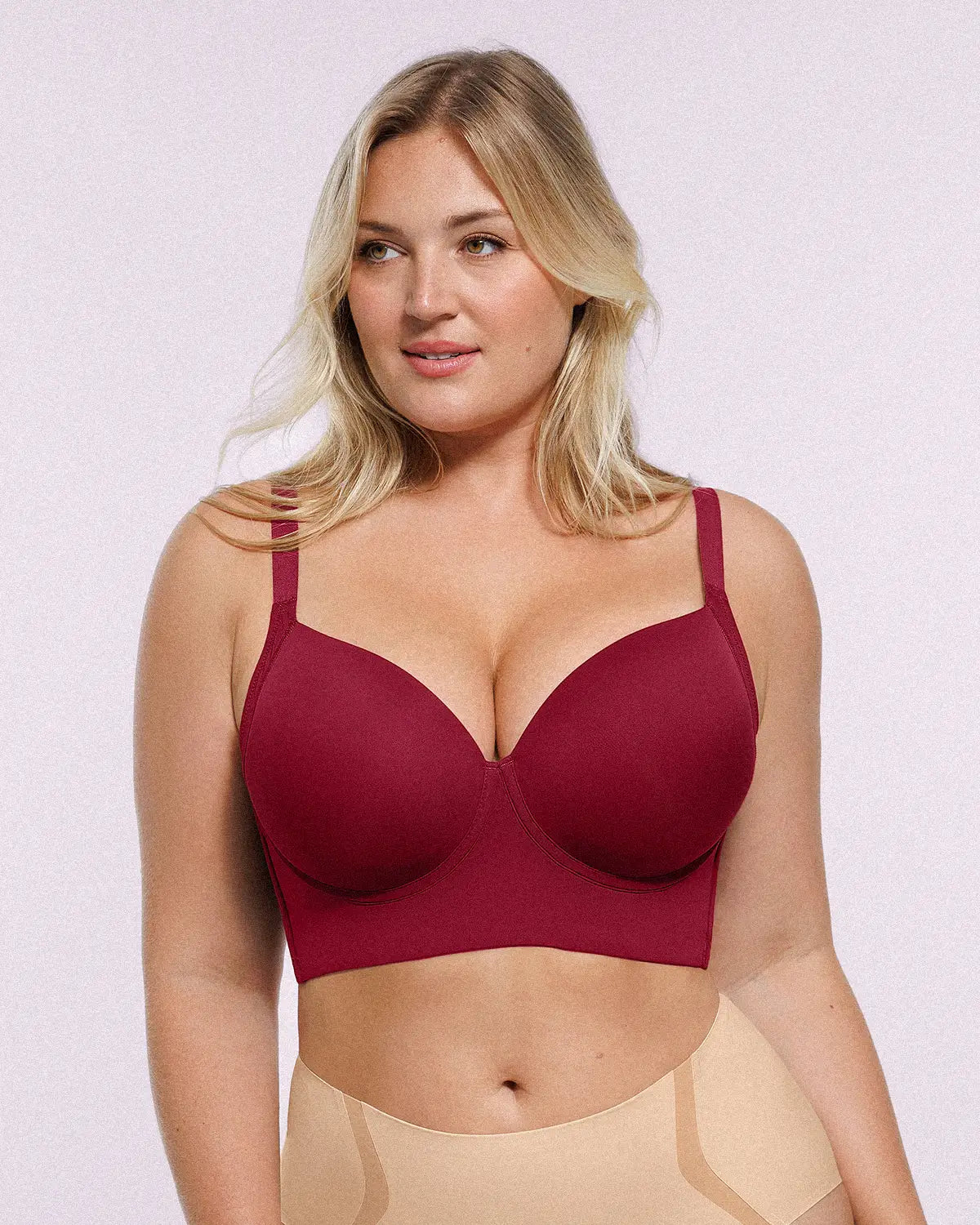 Back Smoothing Underwire Push-Up Bra