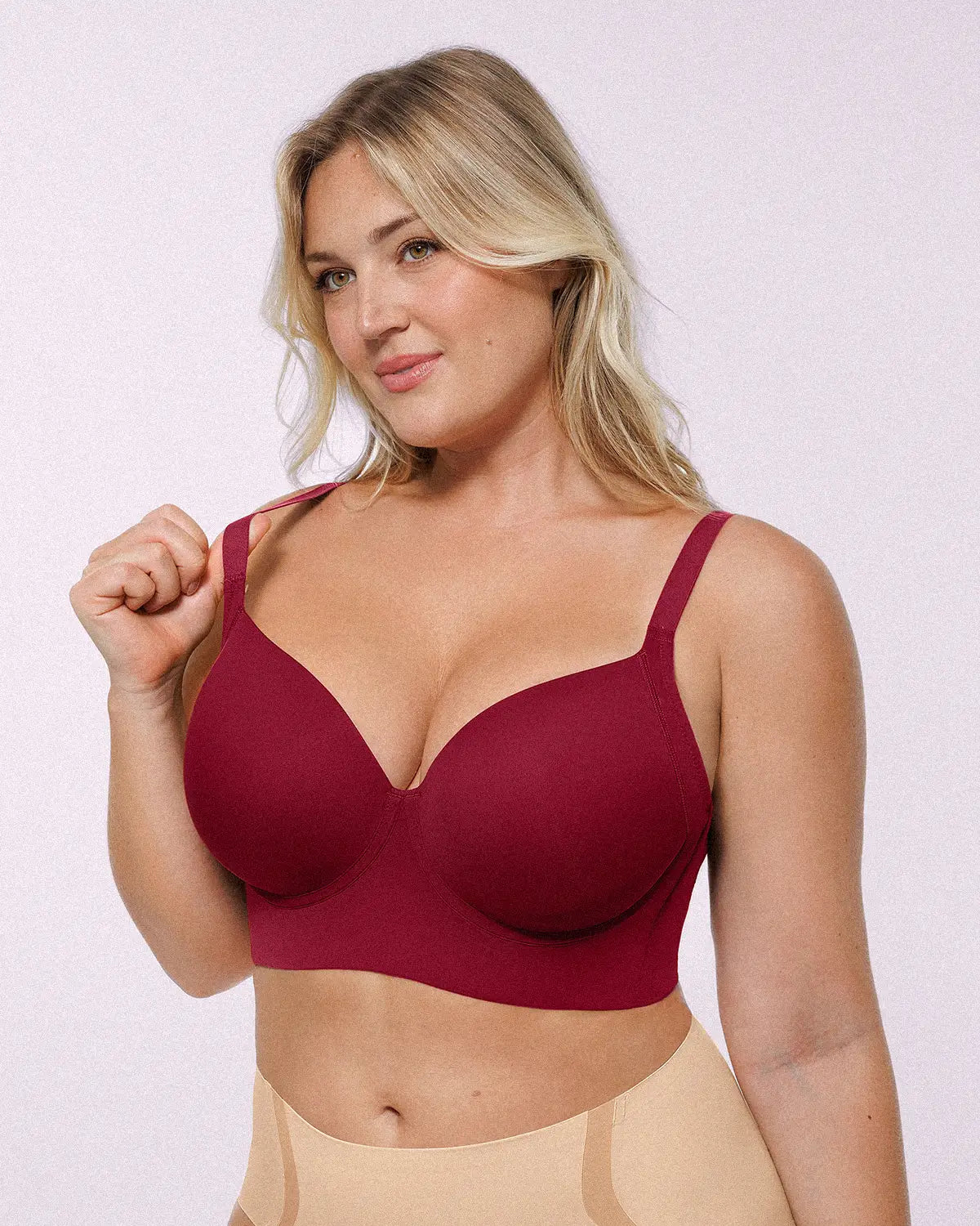 Back Smoothing Underwire Push-Up Bra