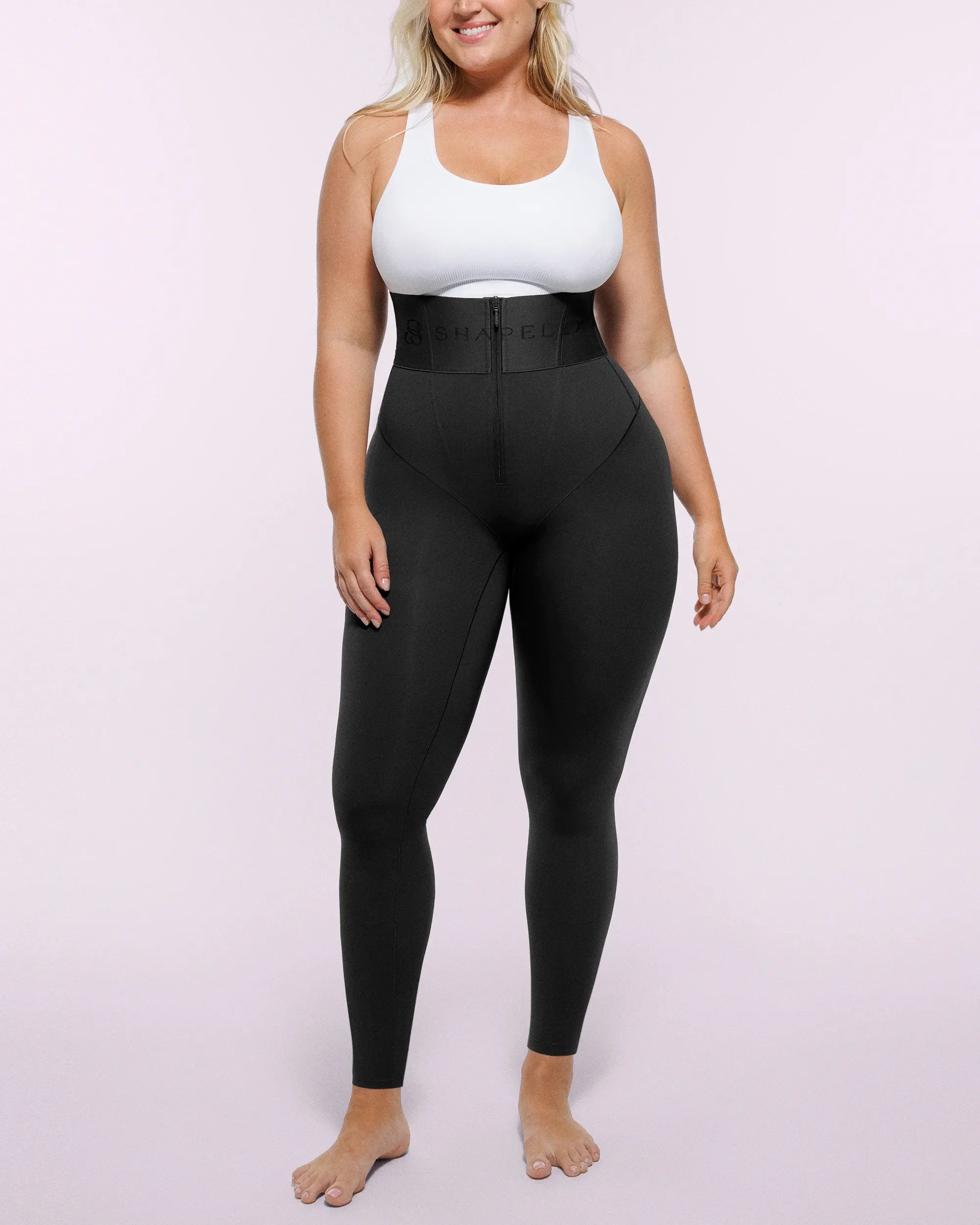 High-Waist Tummy Control Shaping Leggings