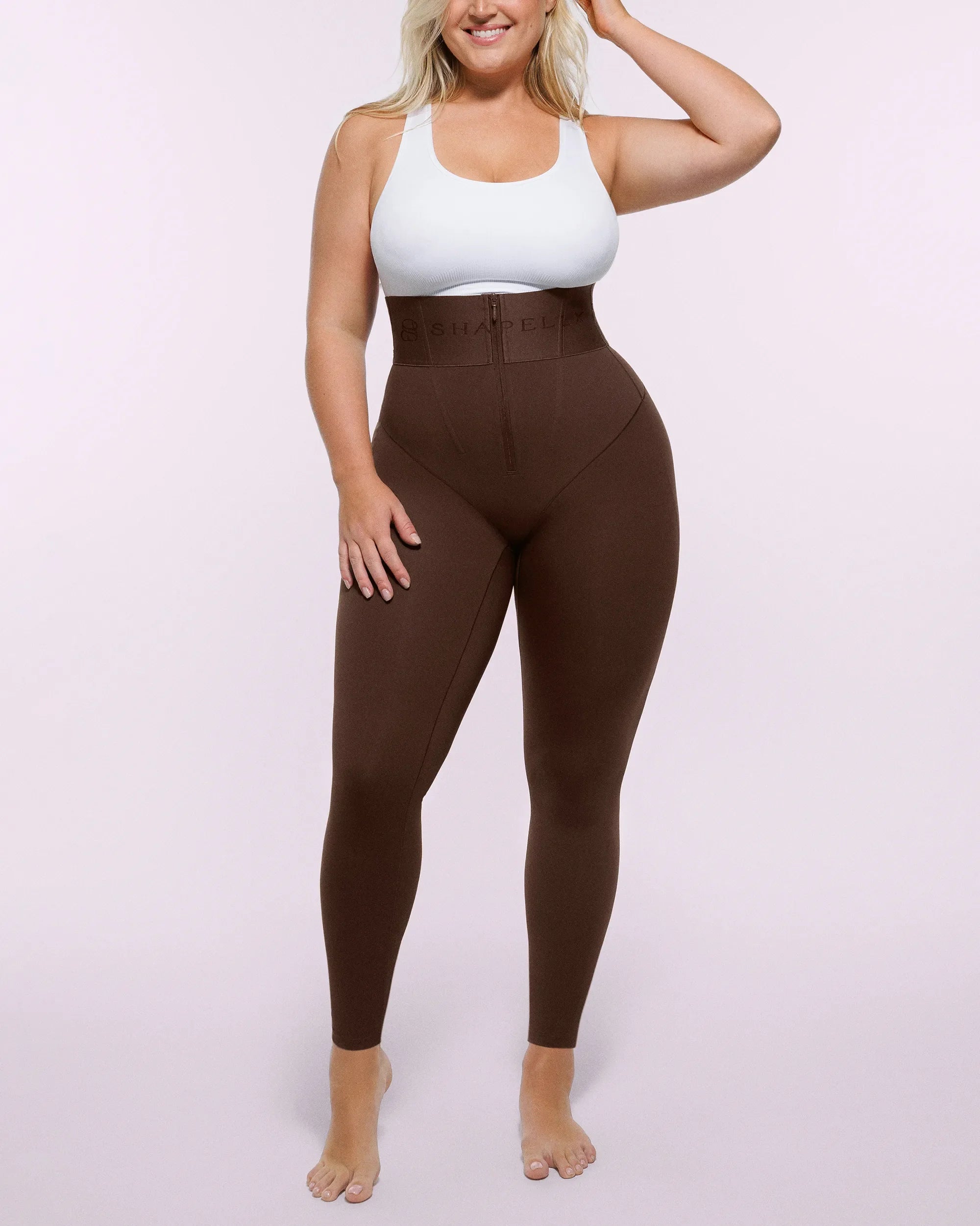 High-Waist Tummy Control Shaping Leggings