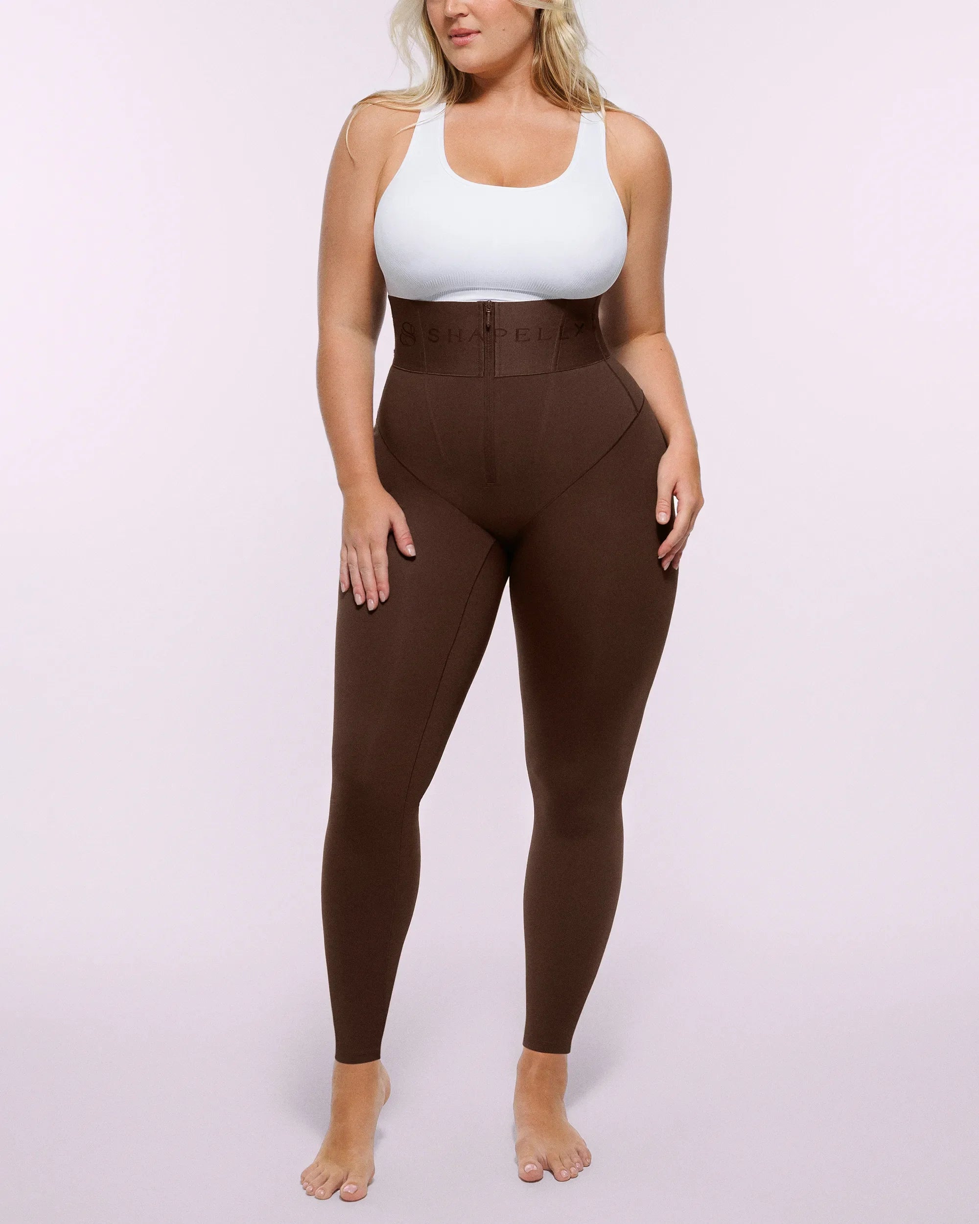 High-Waist Tummy Control Shaping Leggings