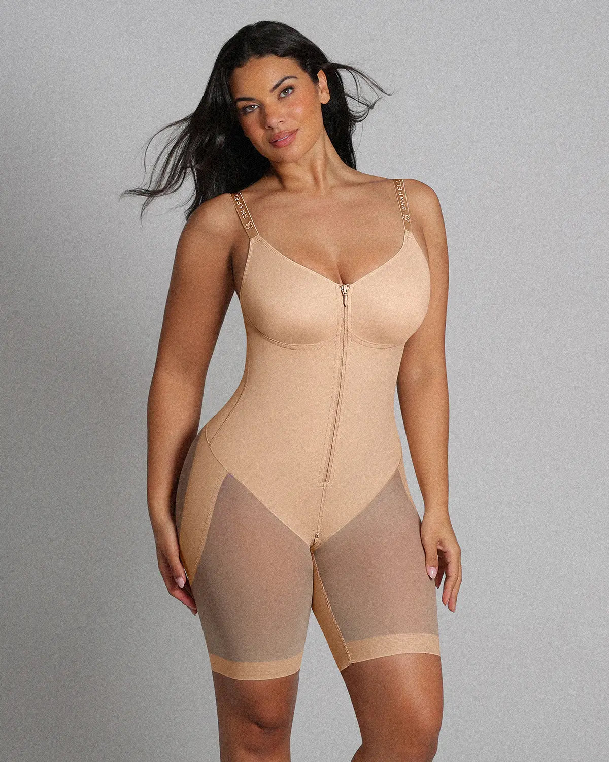 Slimming Hourglass Full Body Mid Thigh Bodysuit