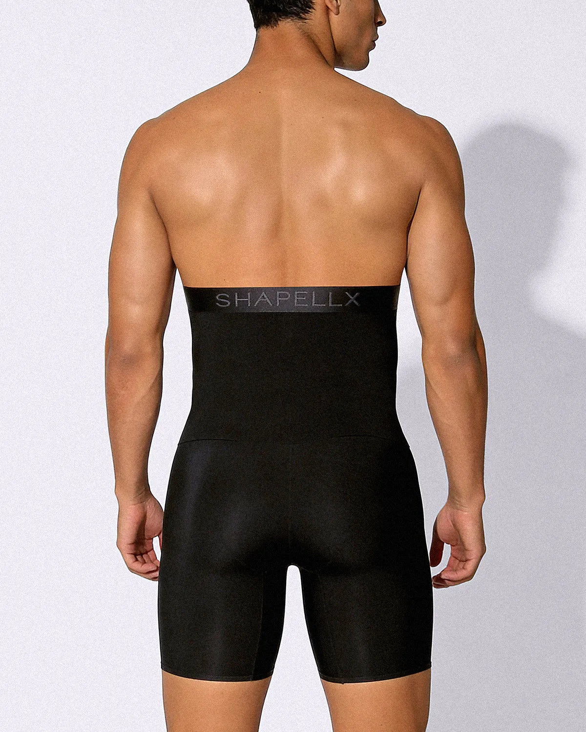 High-Waist Slimming Padded Shorts for Men