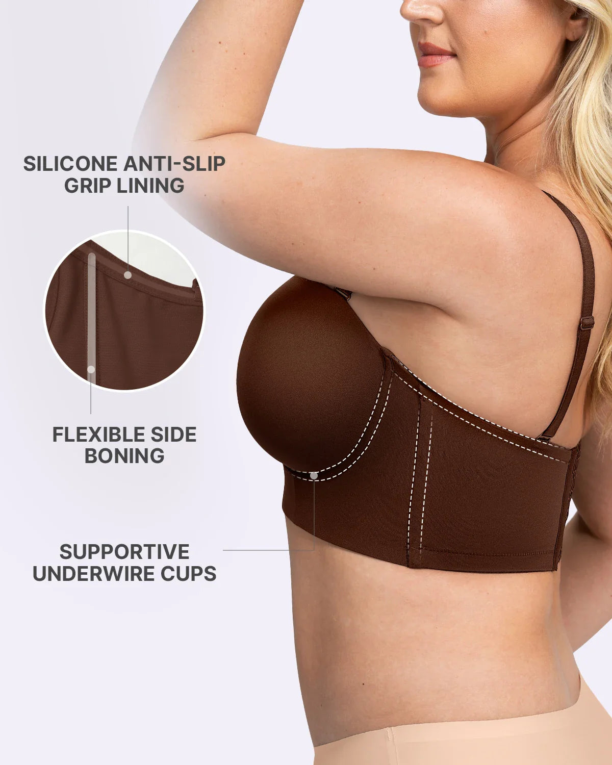 Smoothing Strapless Convertible Bra