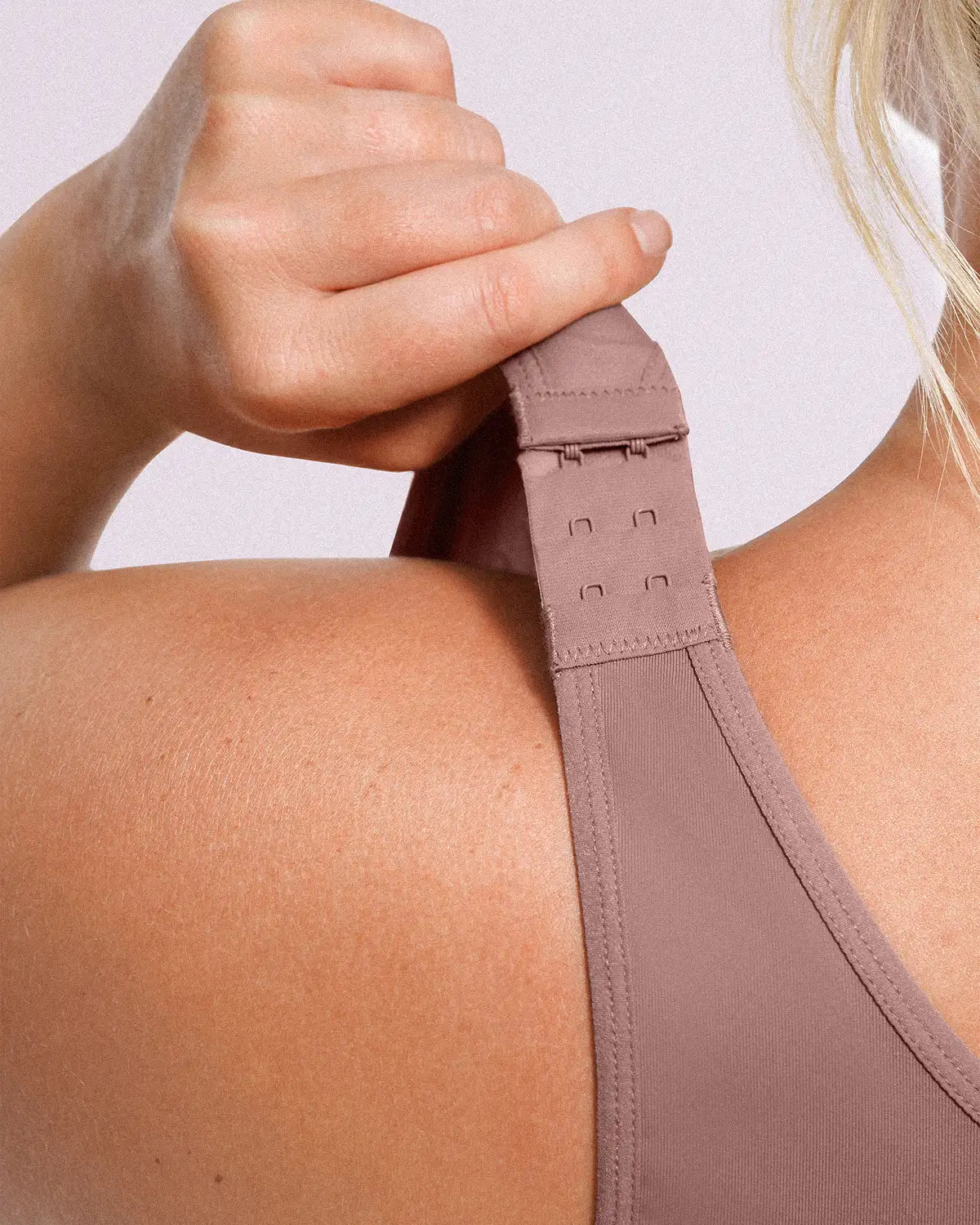 Unlined Wireless Back Support Bra — Comfort & Lift