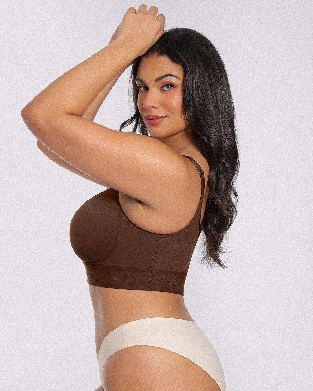 Unlined Wireless Front-Closure Bra — Comfort & Support