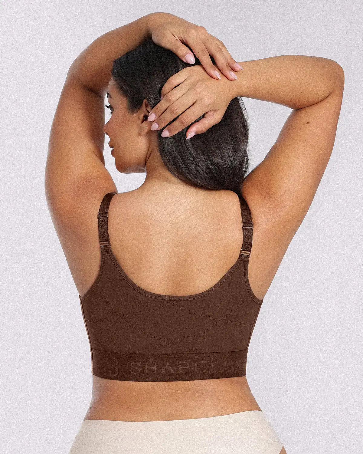 Unlined Wireless Front-Closure Bra — Comfort & Support