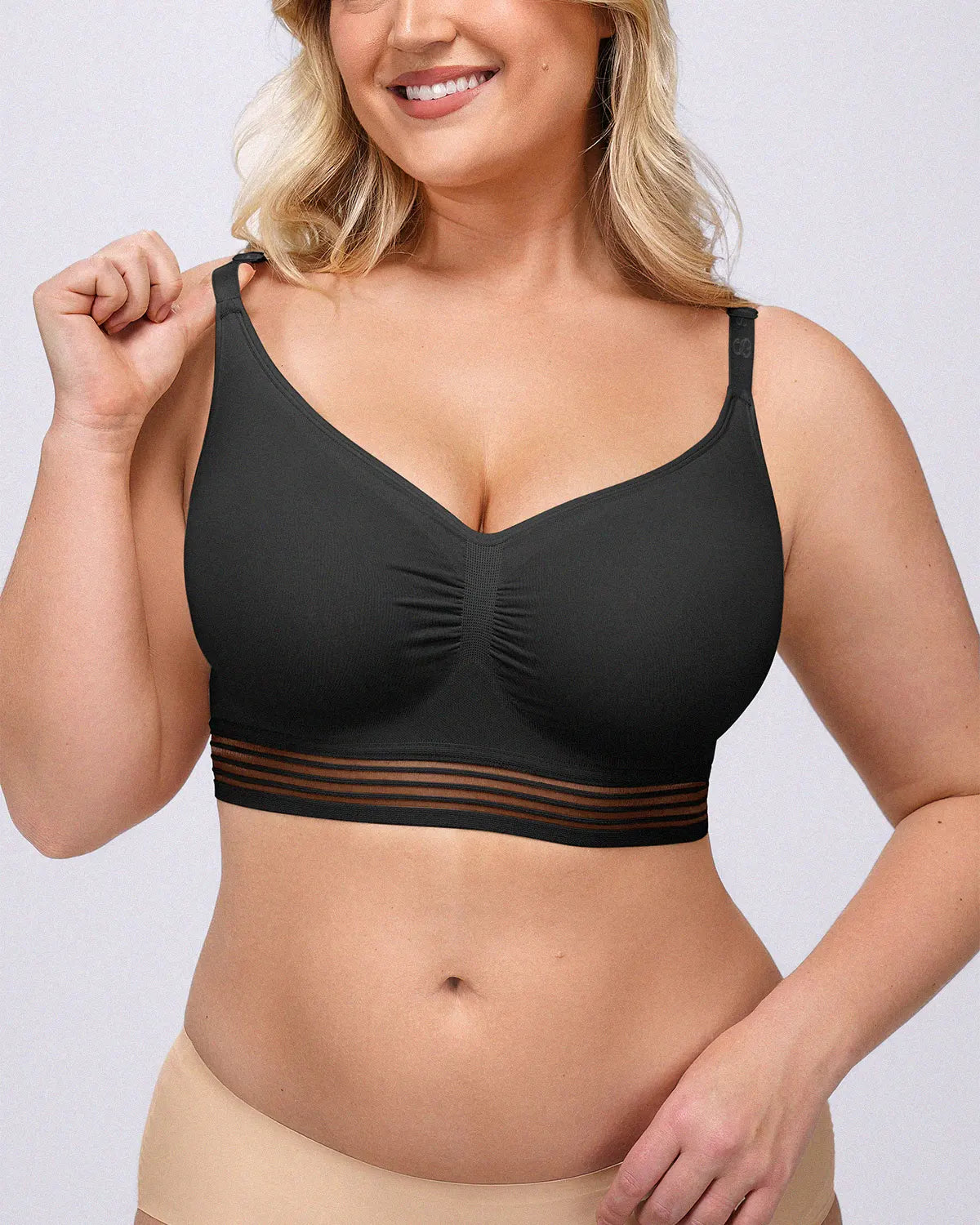 All-Day Comfort Wireless Bra — Soft Smoothing Support