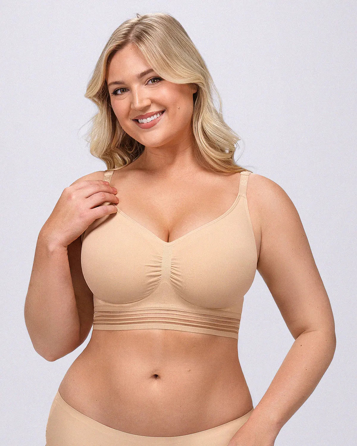 All-Day Comfort Wireless Bra — Soft Smoothing Support