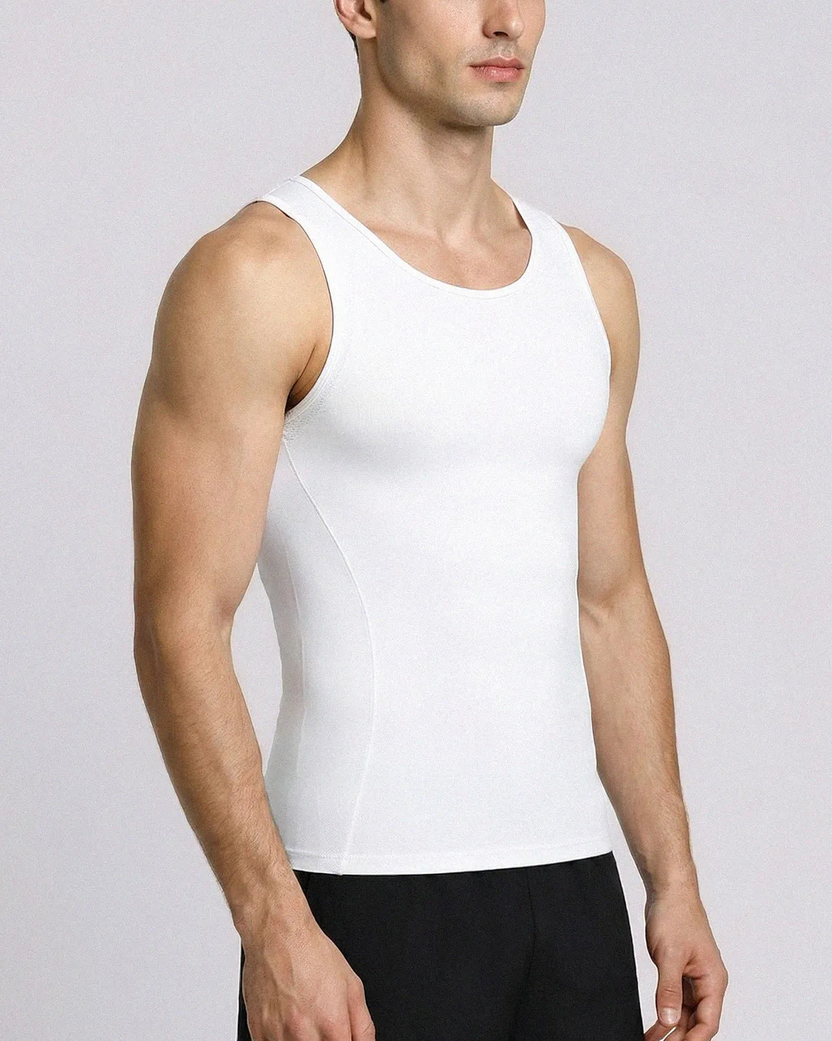 Seamless Compression Tank for Slimming Support