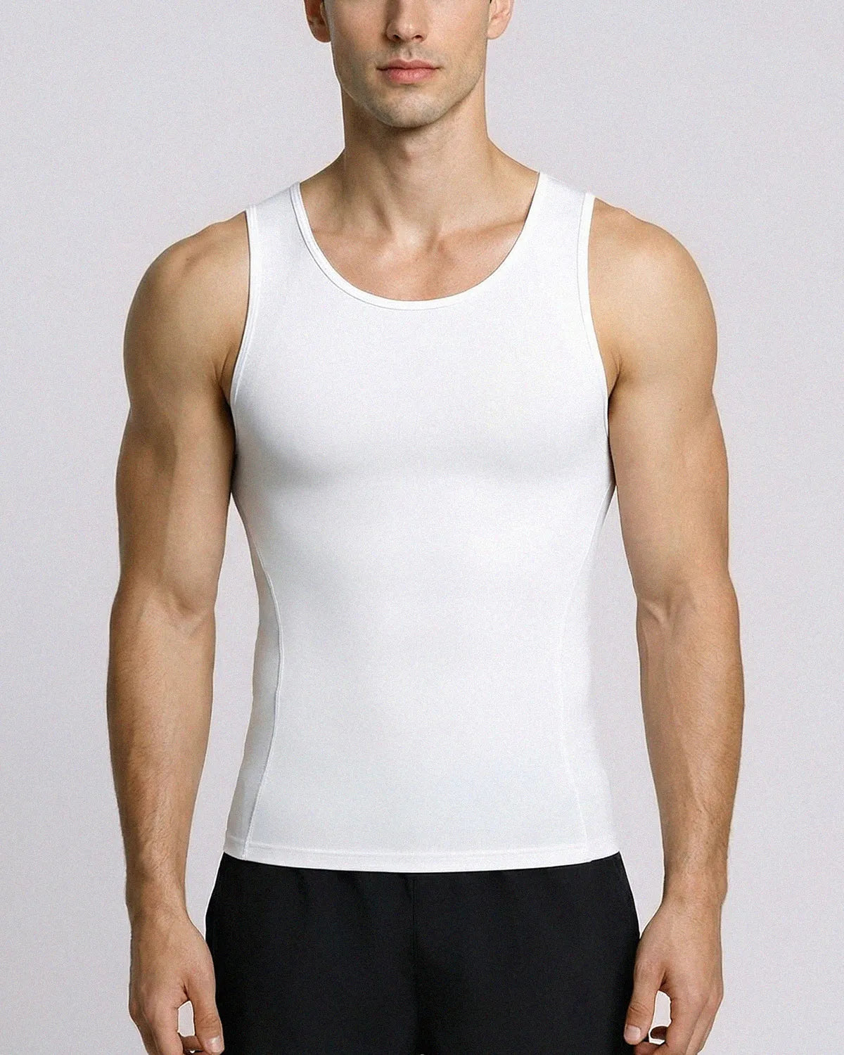 Seamless Compression Tank for Slimming Support