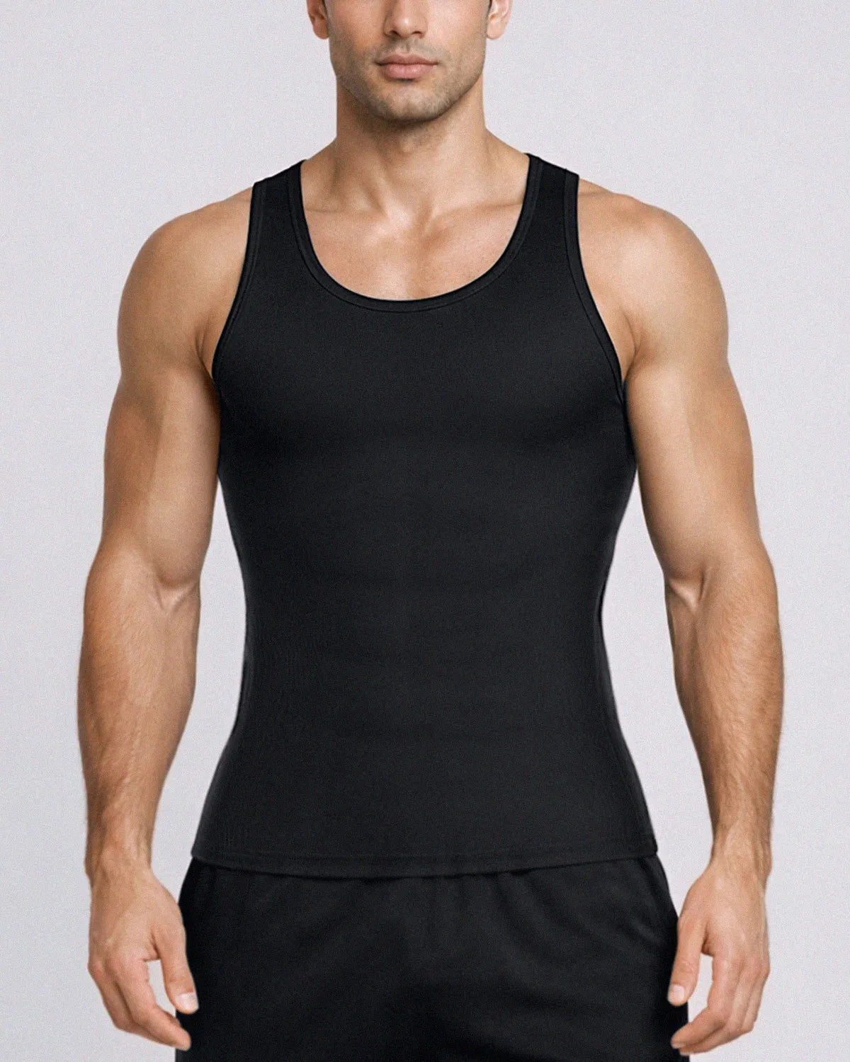 Seamless Compression Tank for Slimming Support