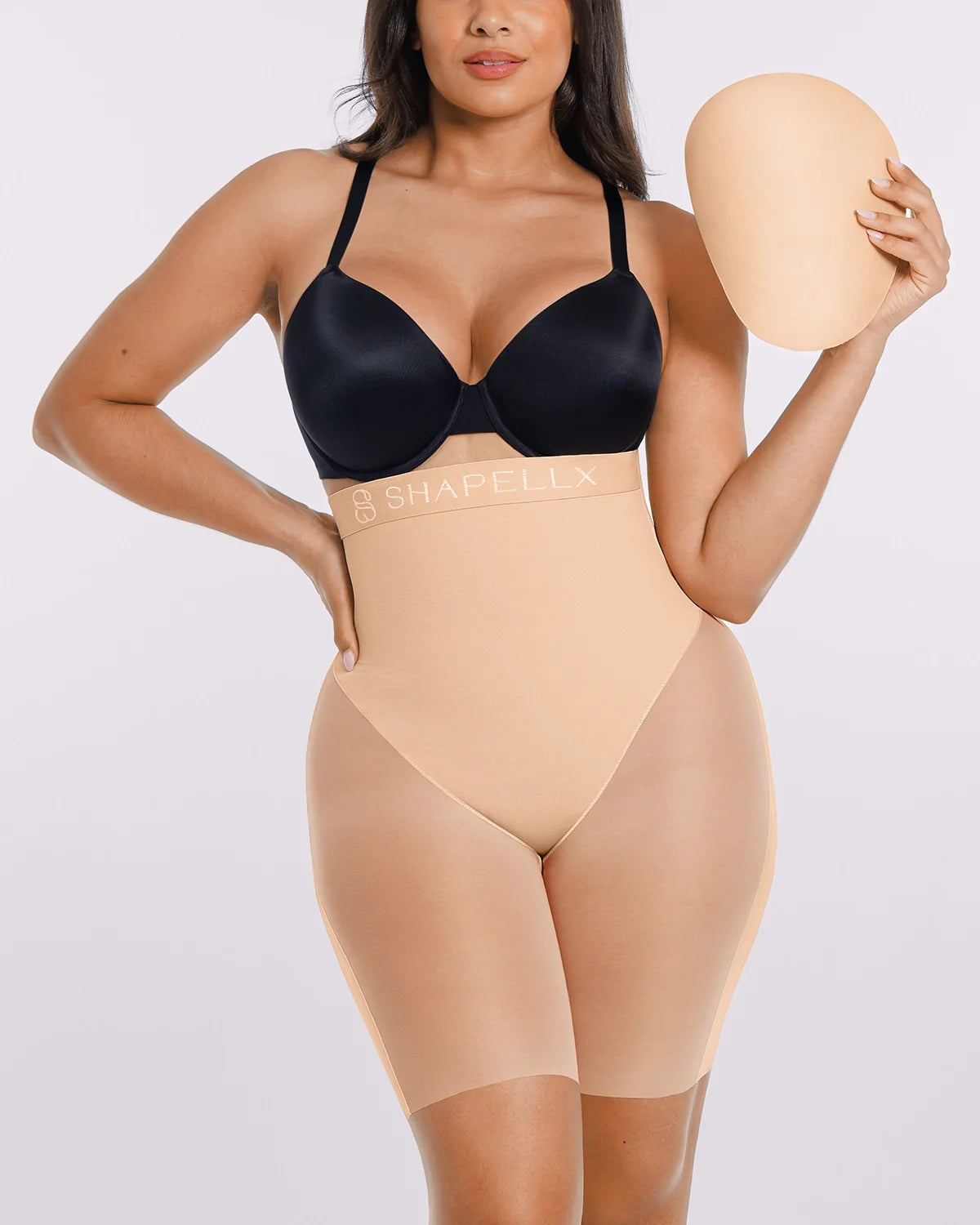 Smoothing Butt Lift Padded Shaper Shorts