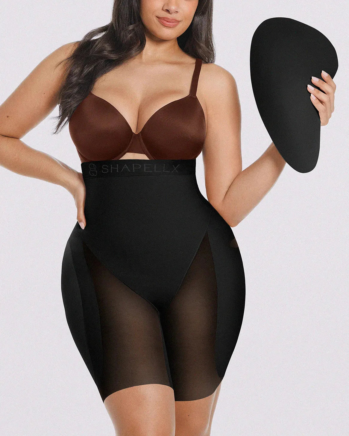 Smoothing Mid Thigh Shaper with Butt Lift