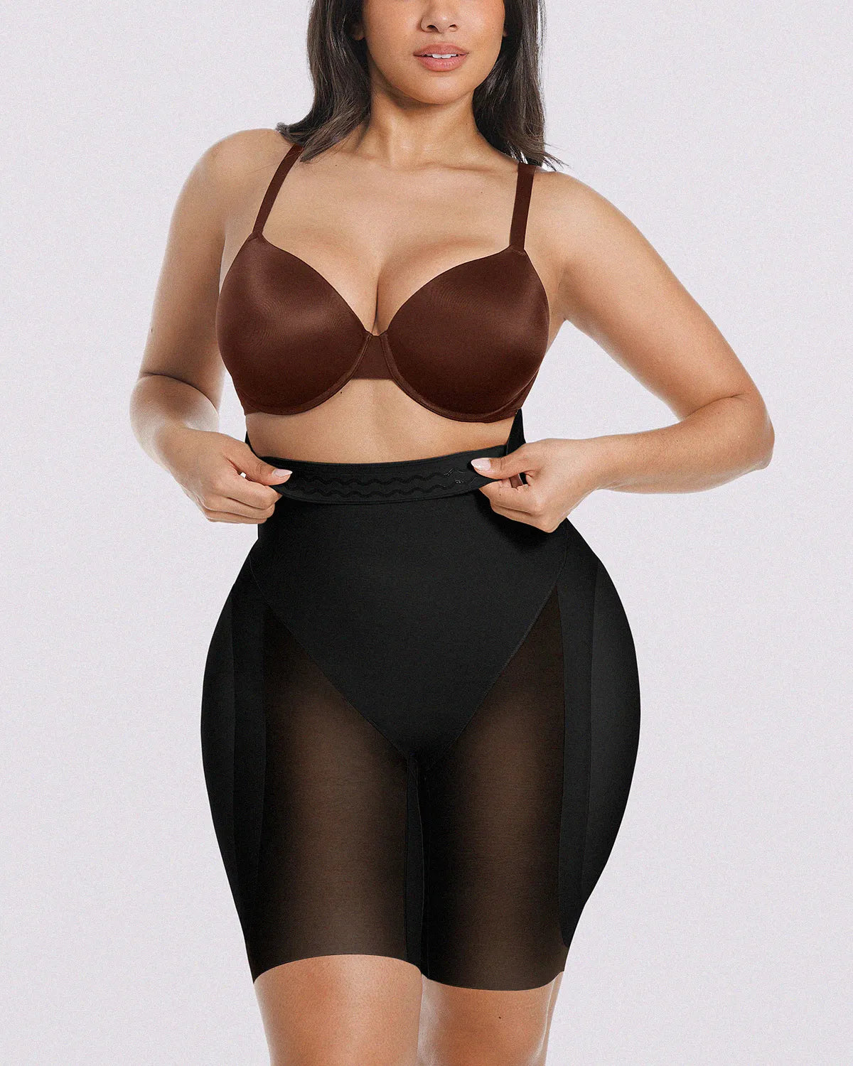 Smoothing Mid Thigh Shaper with Butt Lift
