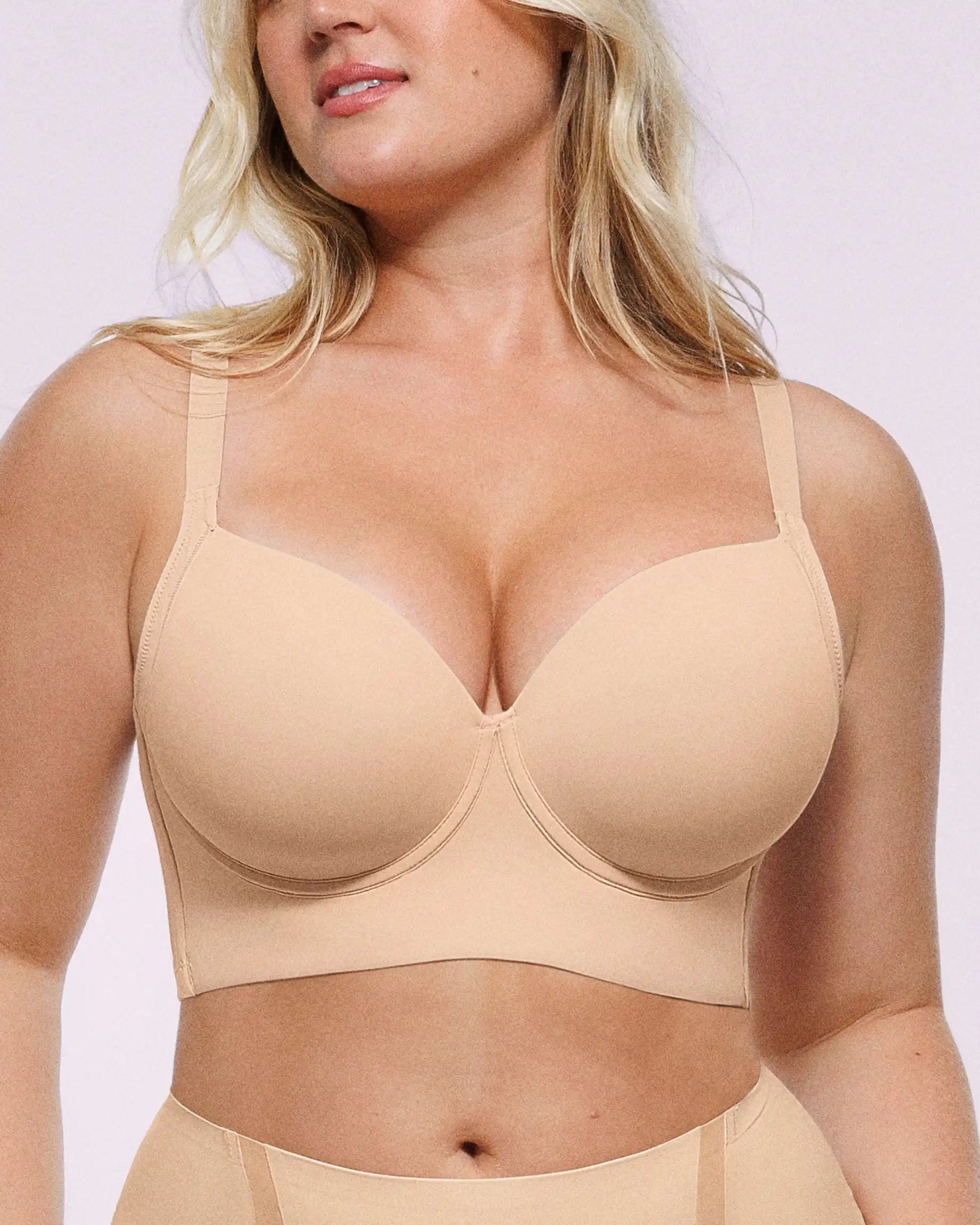 Silk Smoothing Push-Up Bra and Short Set