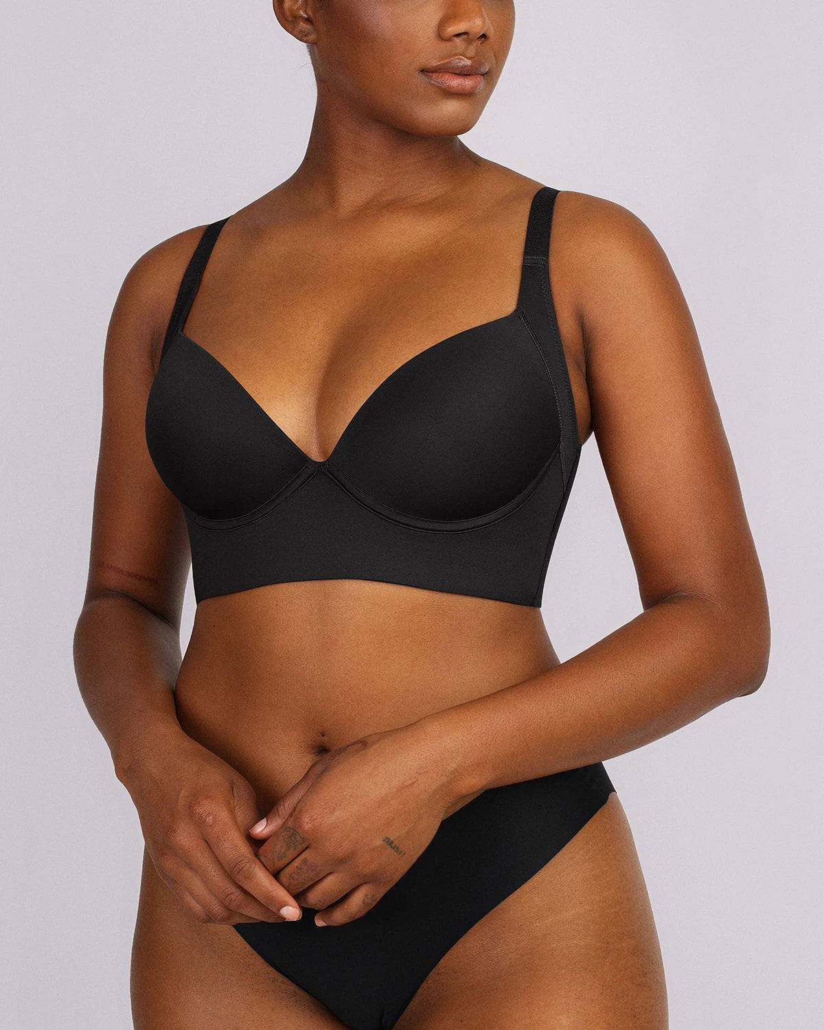 Back Smoothing Underwire Push-Up Bra