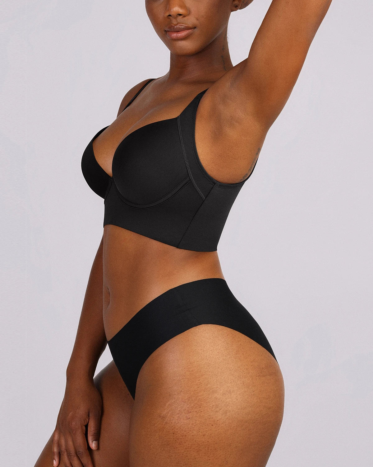 Back Smoothing Underwire Push-Up Bra