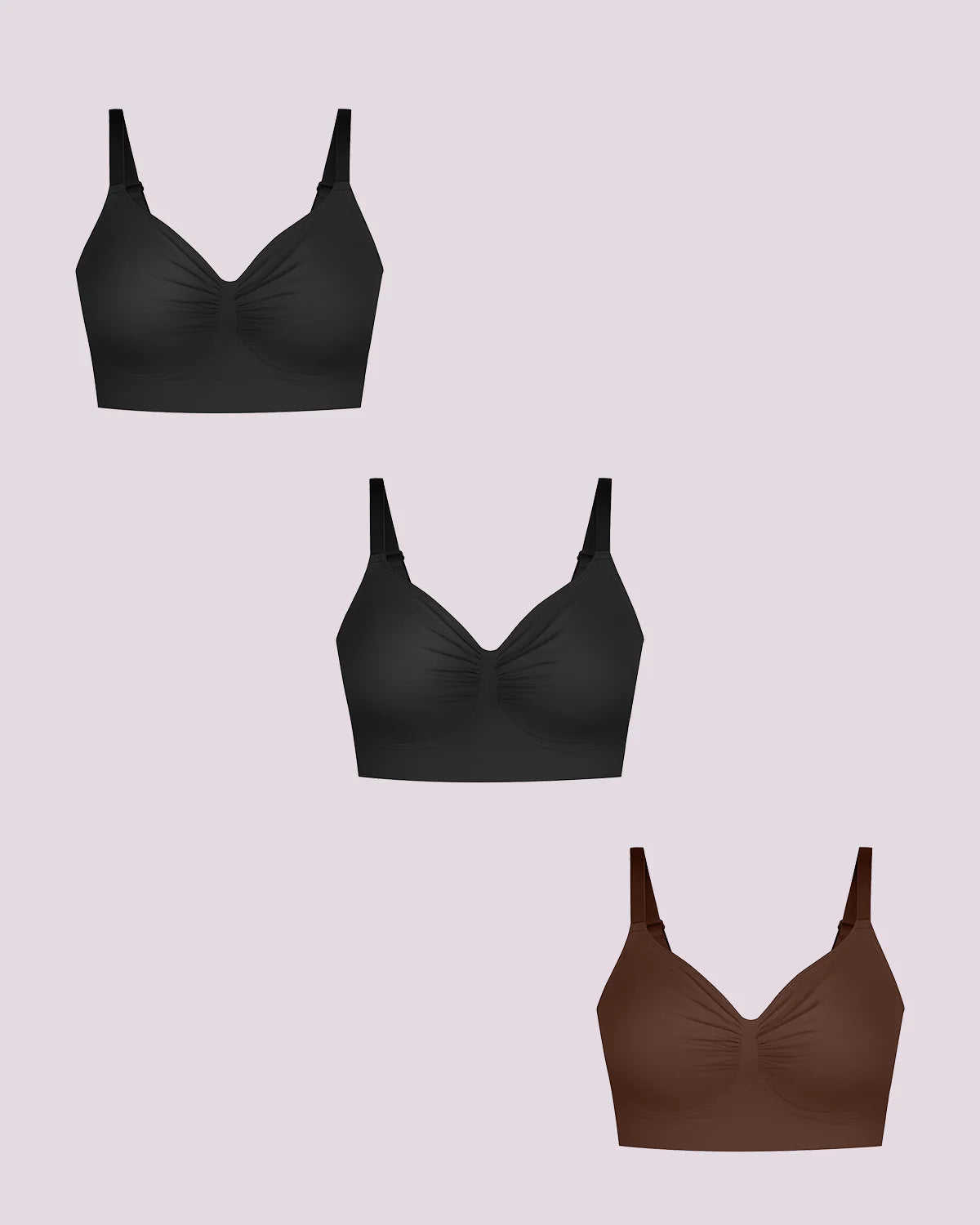 Smooth Wireless Bra Bundle — Comfort & Support
