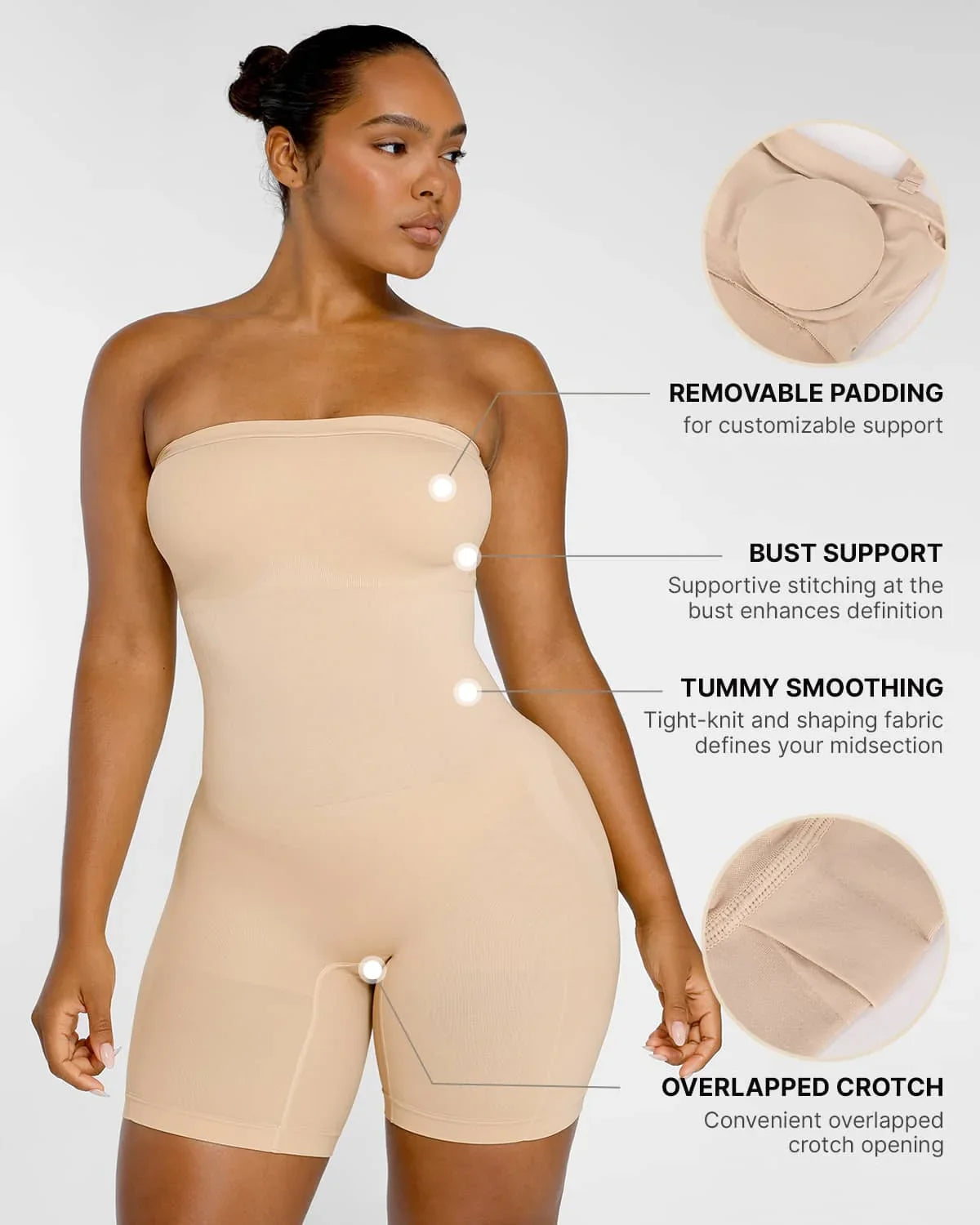 Smoothing Strapless Sculpting Bodysuit