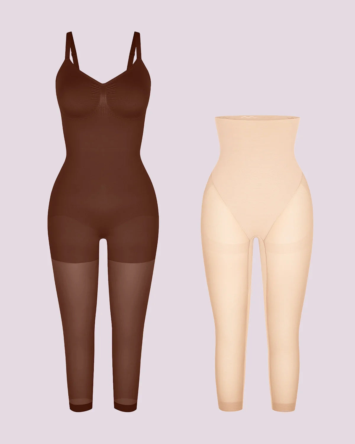 Comfortable Sculpting Bodysuit and Capri Set